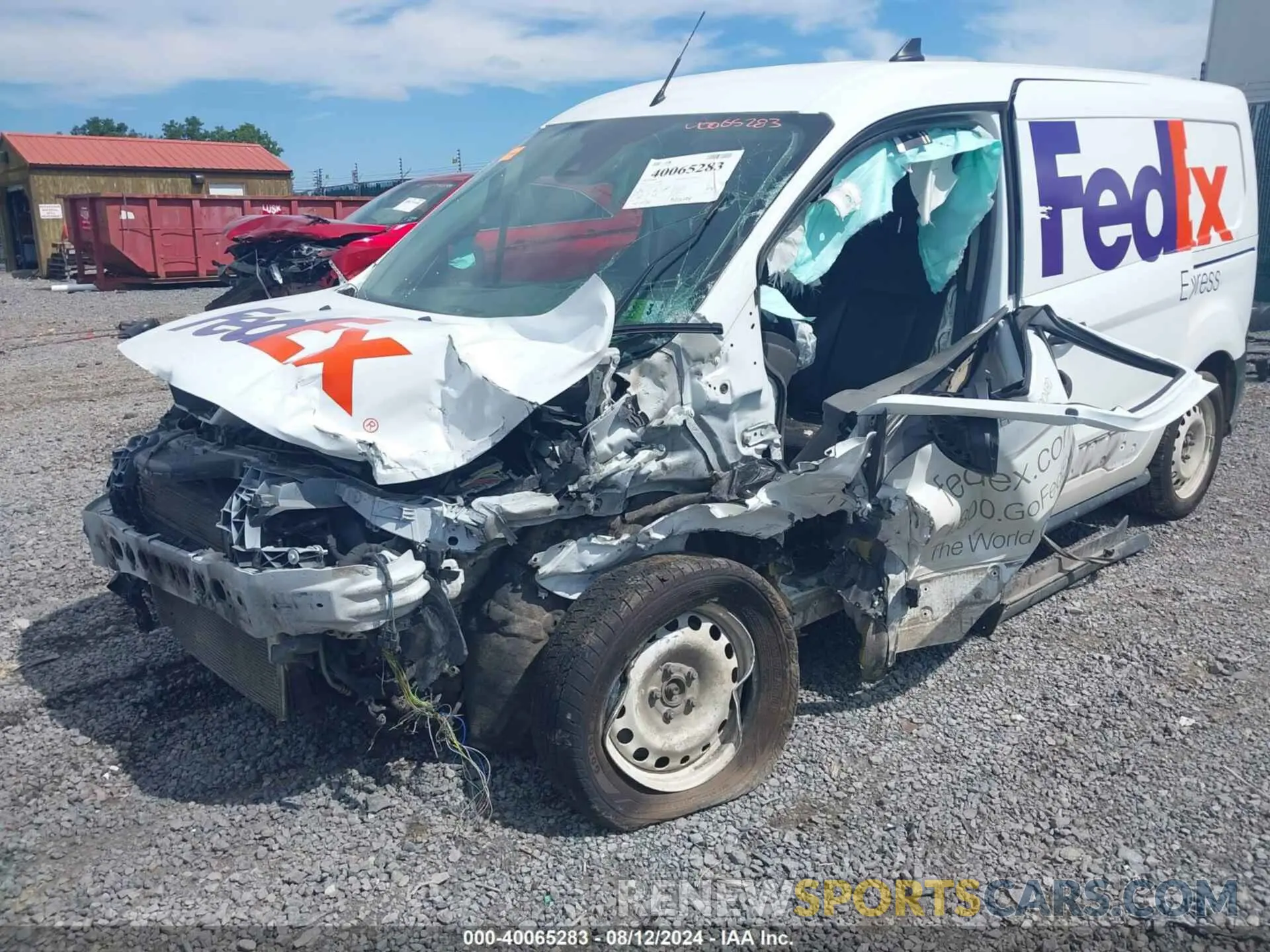 6 Photograph of a damaged car NM0LS7E23L1435634 FORD TRANSIT CONNECT 2020