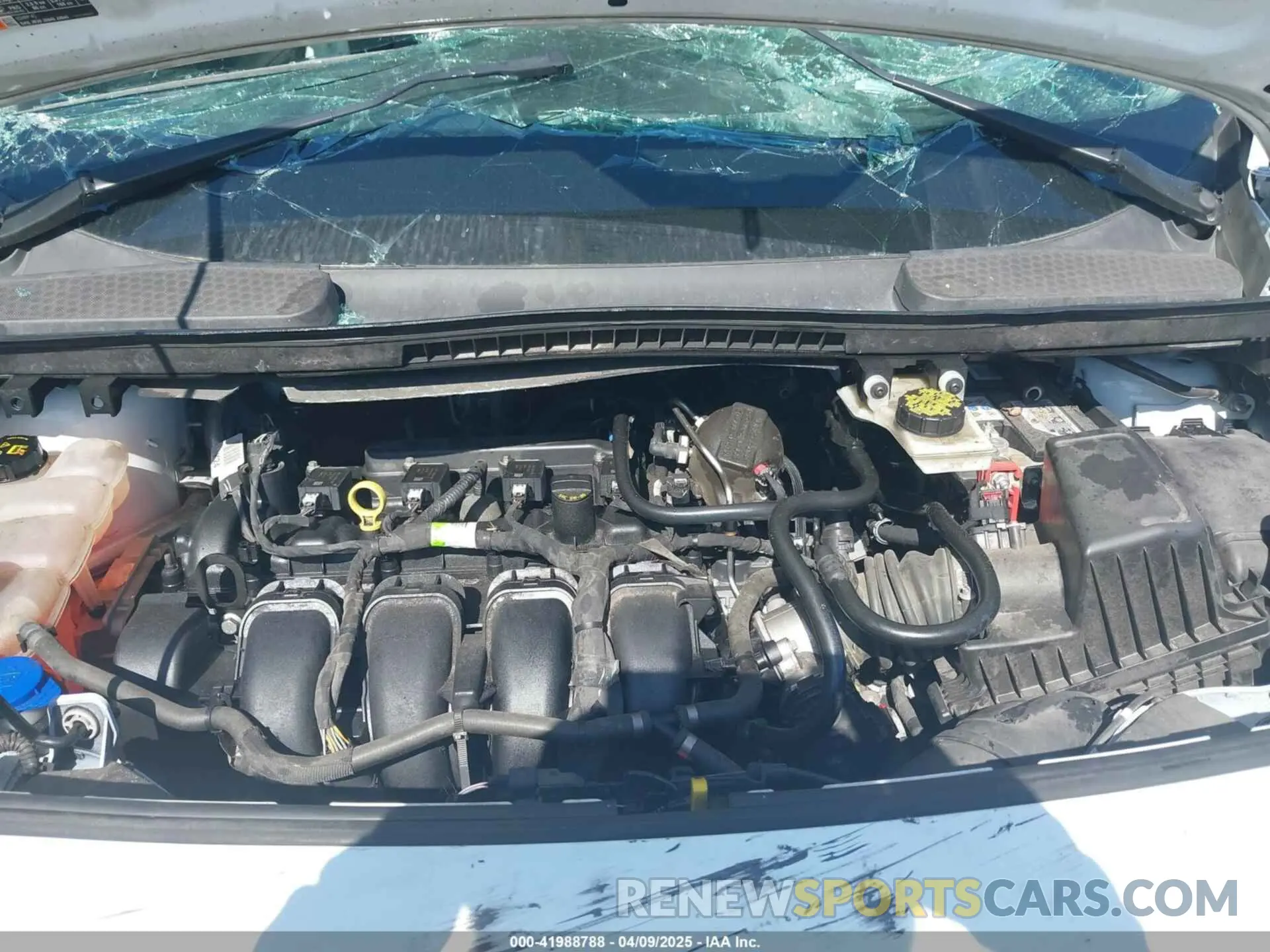 10 Photograph of a damaged car NM0LS7E23L1435973 FORD TRANSIT CONNECT 2020