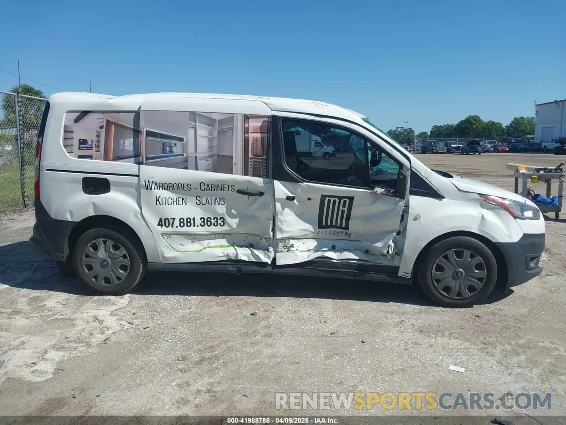 13 Photograph of a damaged car NM0LS7E23L1435973 FORD TRANSIT CONNECT 2020