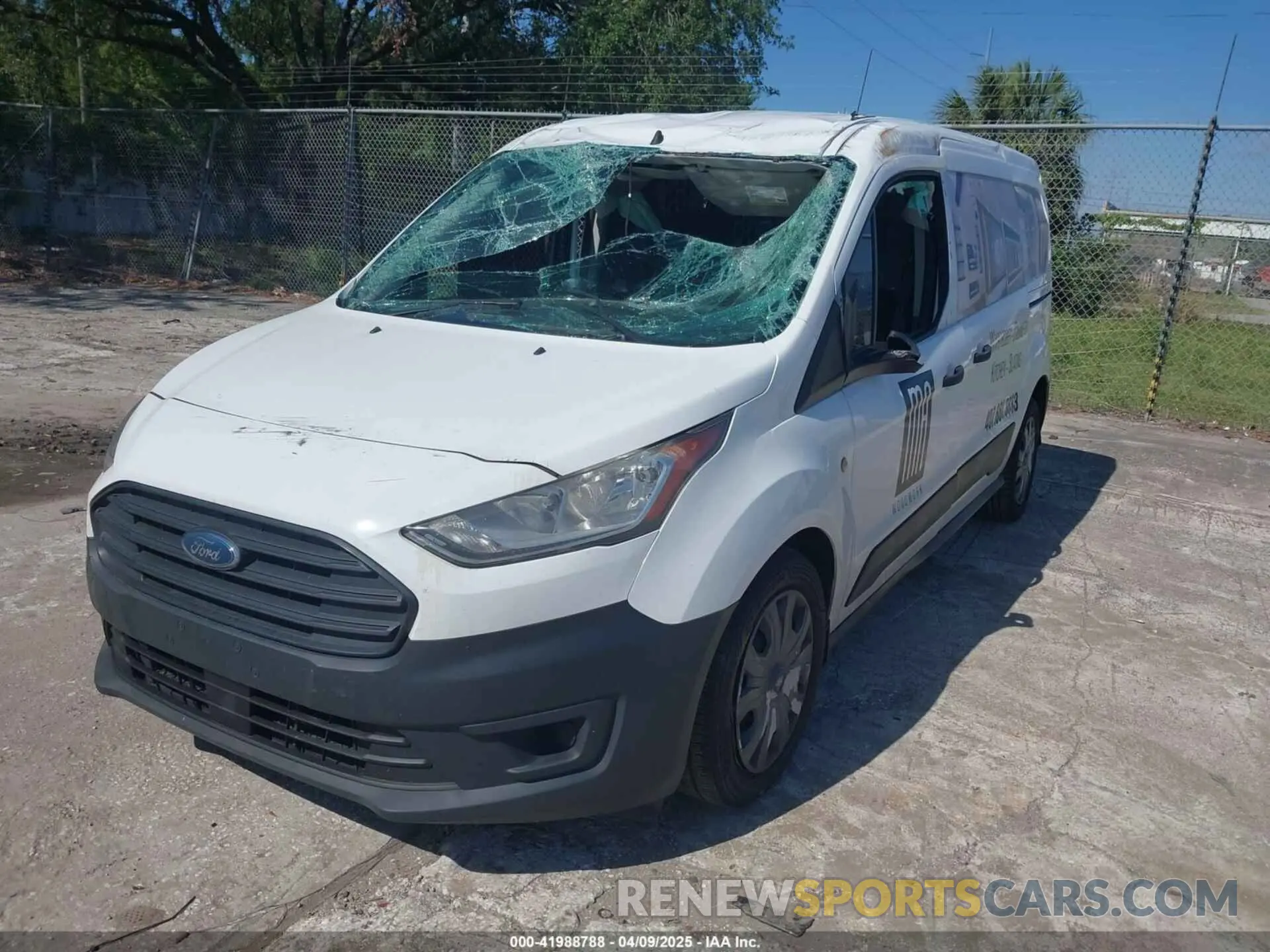 2 Photograph of a damaged car NM0LS7E23L1435973 FORD TRANSIT CONNECT 2020