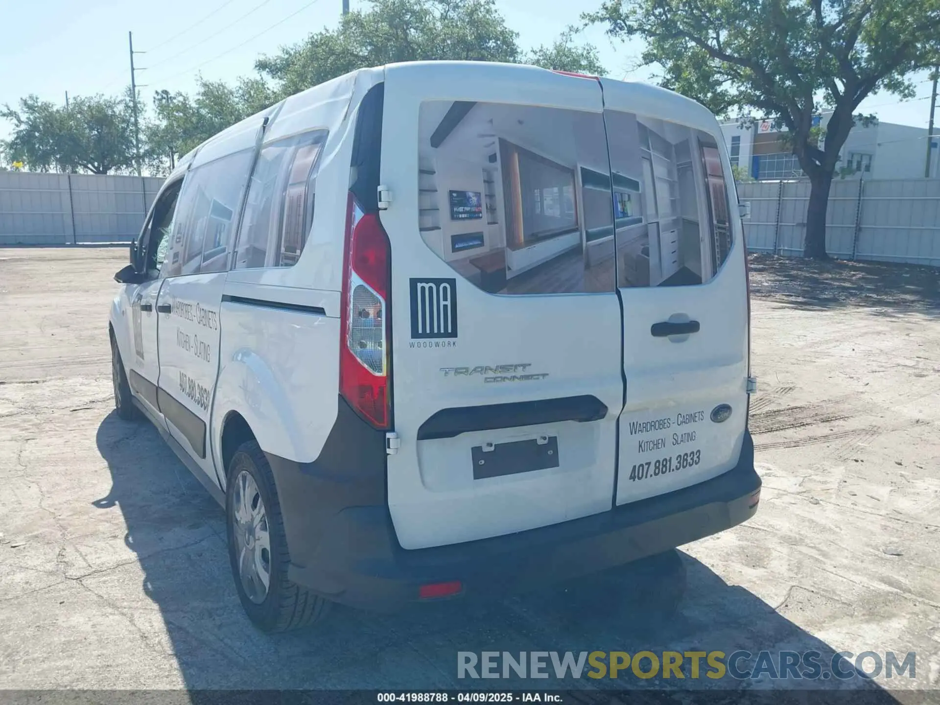 3 Photograph of a damaged car NM0LS7E23L1435973 FORD TRANSIT CONNECT 2020