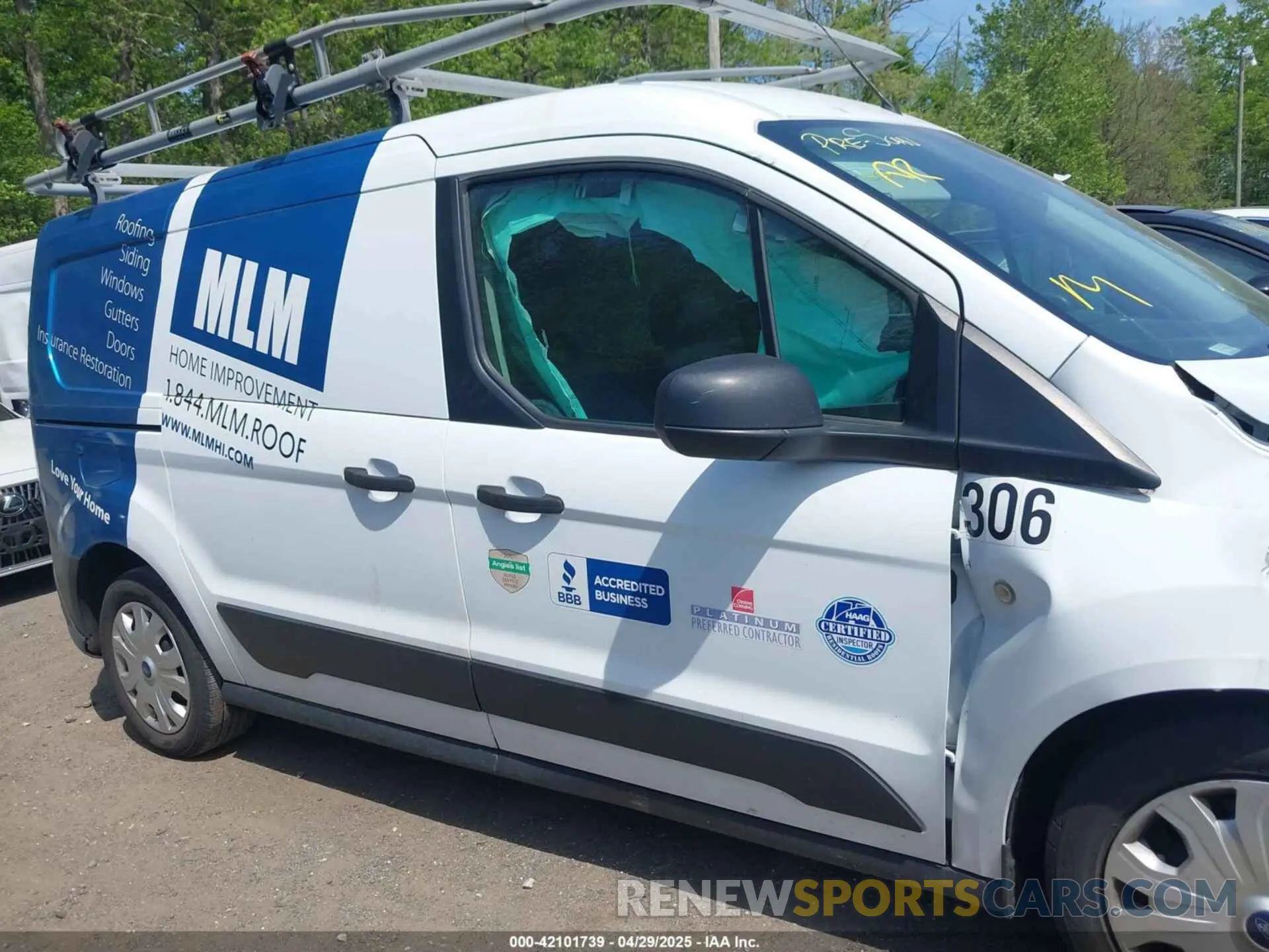 13 Photograph of a damaged car NM0LS7E23L1473168 FORD TRANSIT CONNECT 2020