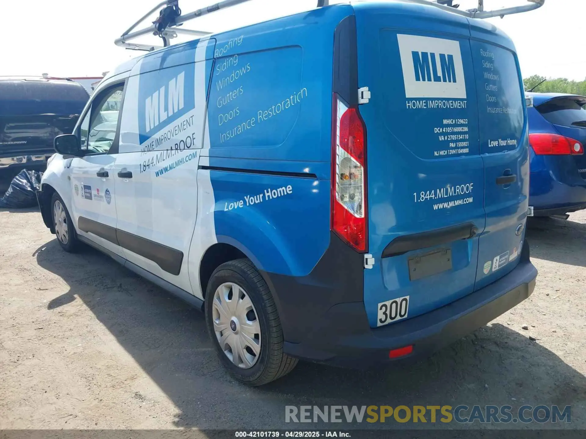 3 Photograph of a damaged car NM0LS7E23L1473168 FORD TRANSIT CONNECT 2020