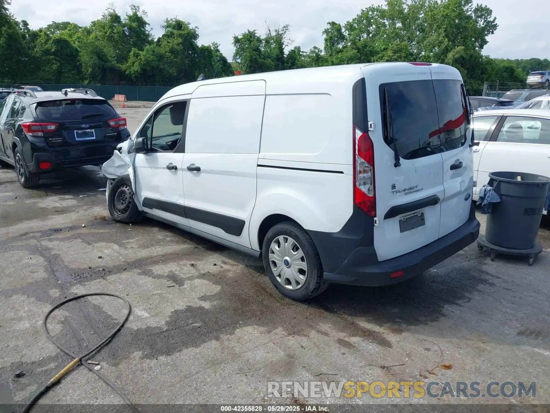 3 Photograph of a damaged car NM0LS7E23L1476488 FORD TRANSIT CONNECT 2020