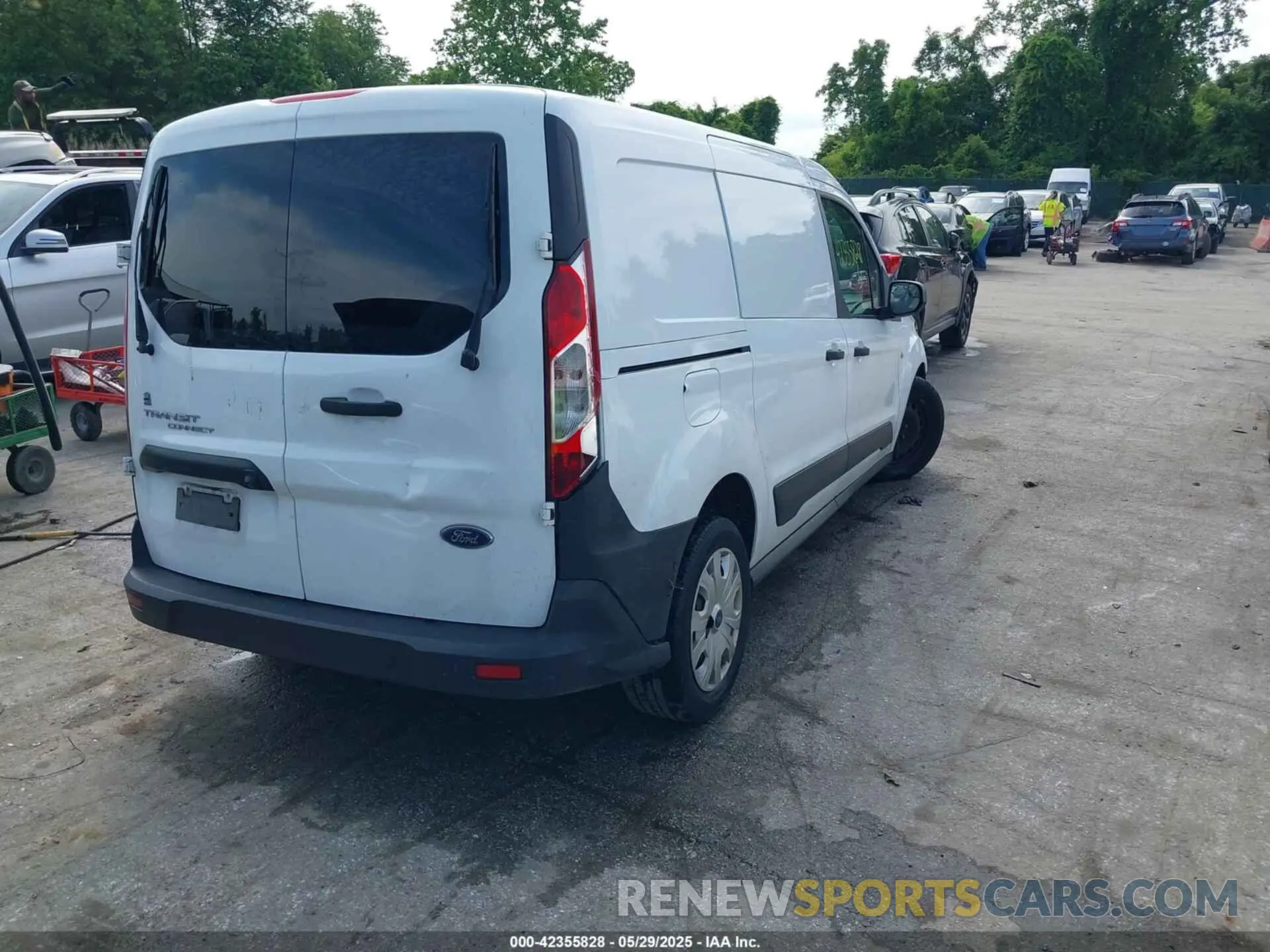 4 Photograph of a damaged car NM0LS7E23L1476488 FORD TRANSIT CONNECT 2020