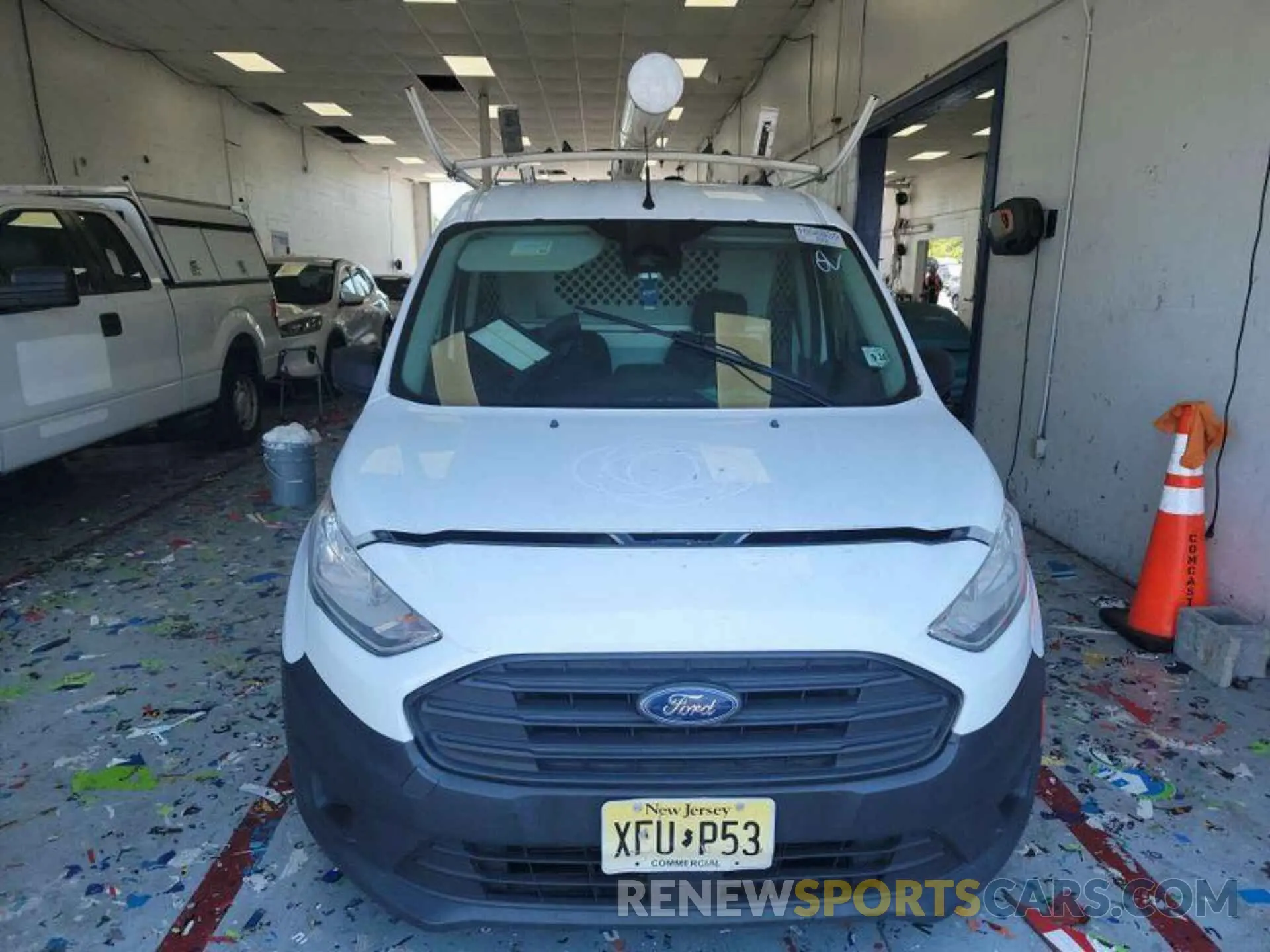 8 Photograph of a damaged car NM0LS7E25L1436123 FORD TRANSIT CONNECT 2020