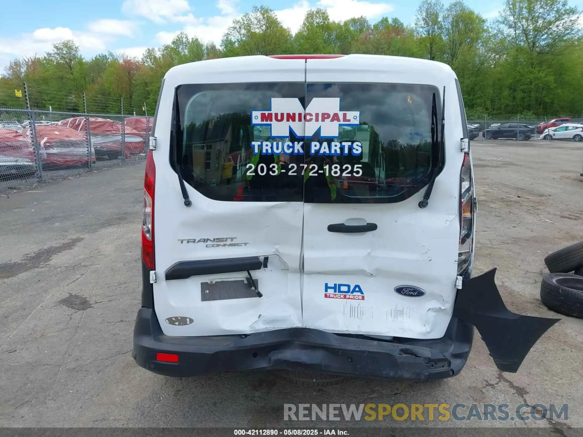 16 Photograph of a damaged car NM0LS7E25L1446327 FORD TRANSIT CONNECT 2020