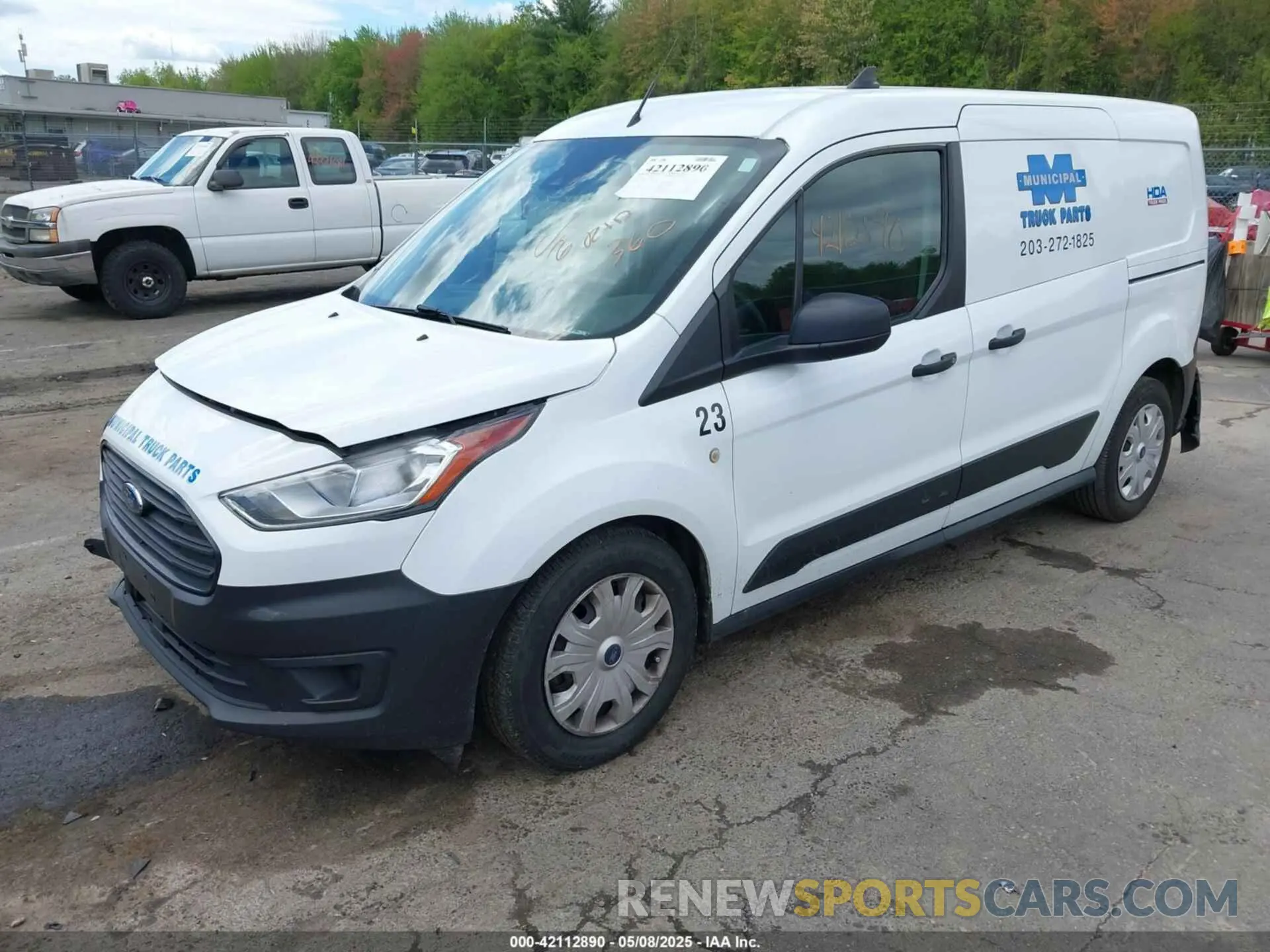 2 Photograph of a damaged car NM0LS7E25L1446327 FORD TRANSIT CONNECT 2020