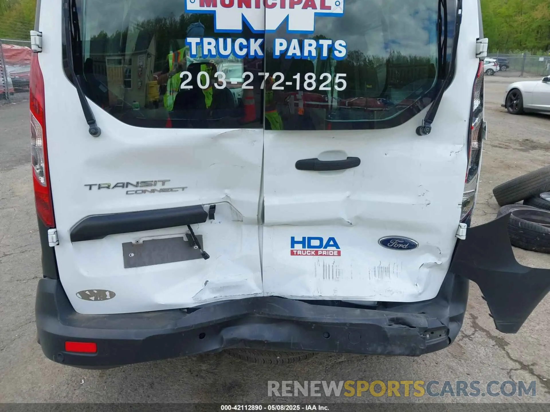 6 Photograph of a damaged car NM0LS7E25L1446327 FORD TRANSIT CONNECT 2020