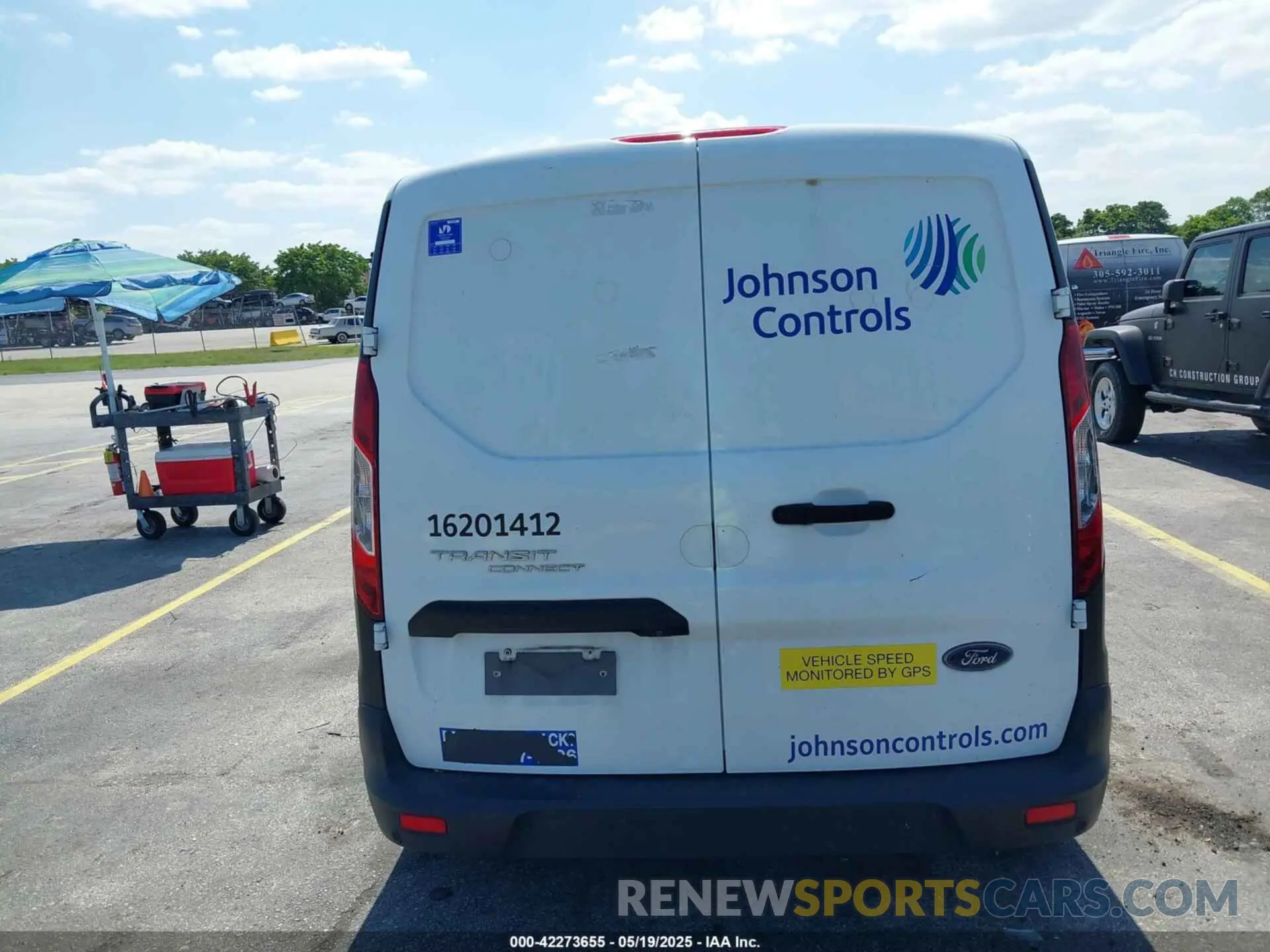 16 Photograph of a damaged car NM0LS7E25L1457960 FORD TRANSIT CONNECT 2020