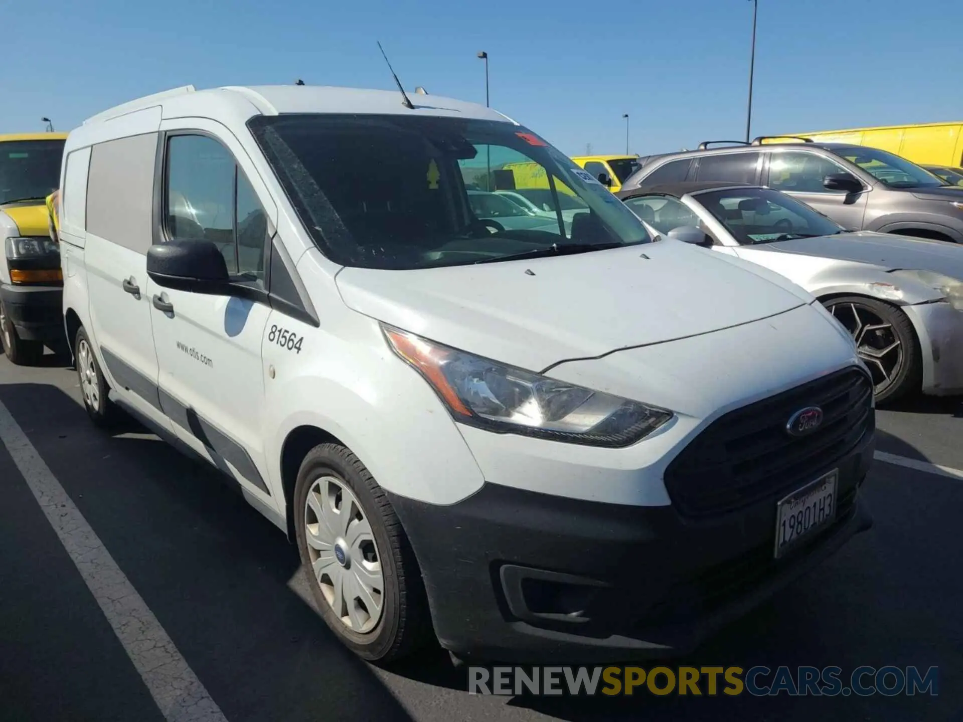 21 Photograph of a damaged car NM0LS7E25L1480820 FORD TRANSIT CONNECT 2020