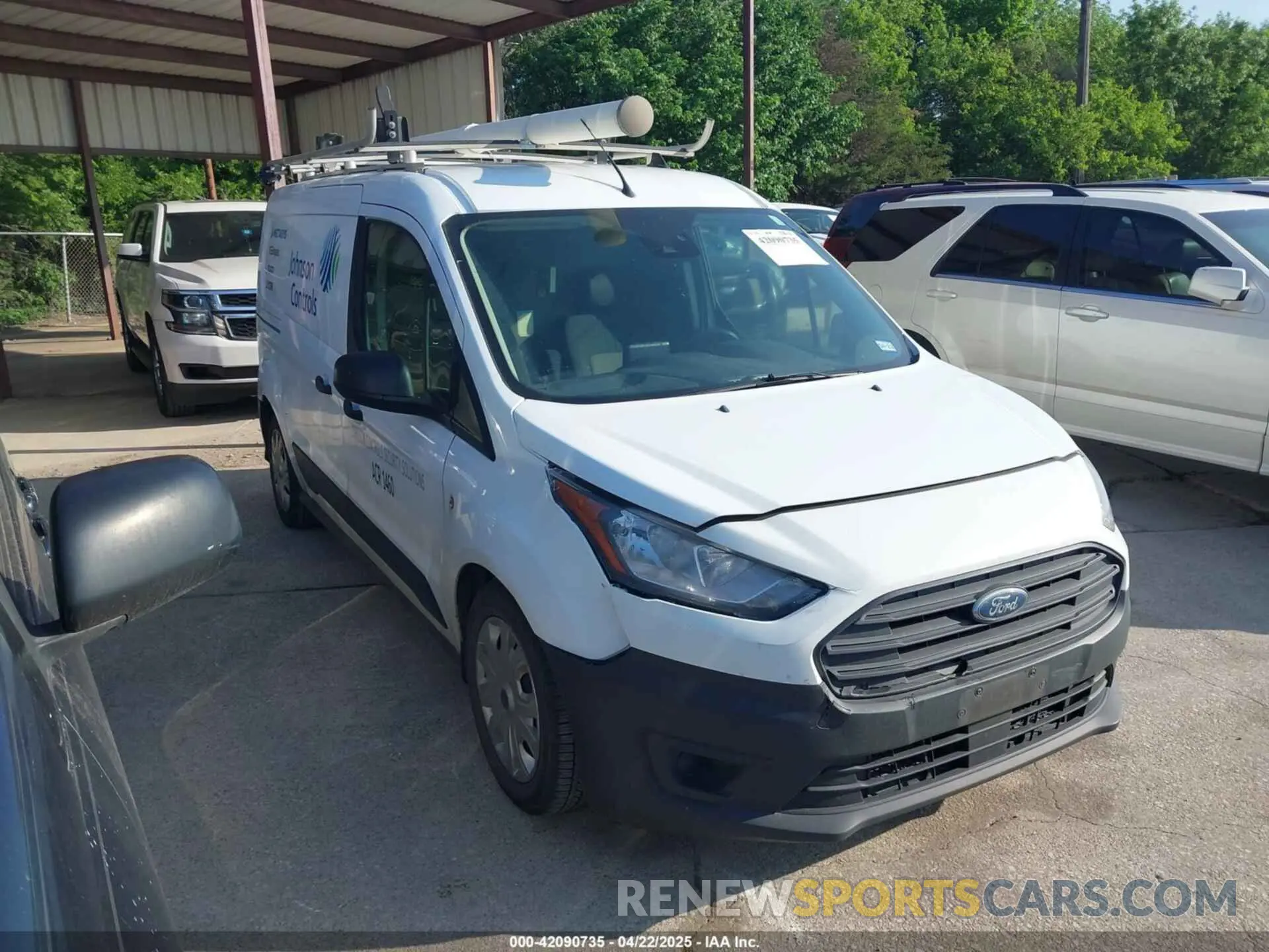 1 Photograph of a damaged car NM0LS7E26L1462472 FORD TRANSIT CONNECT 2020