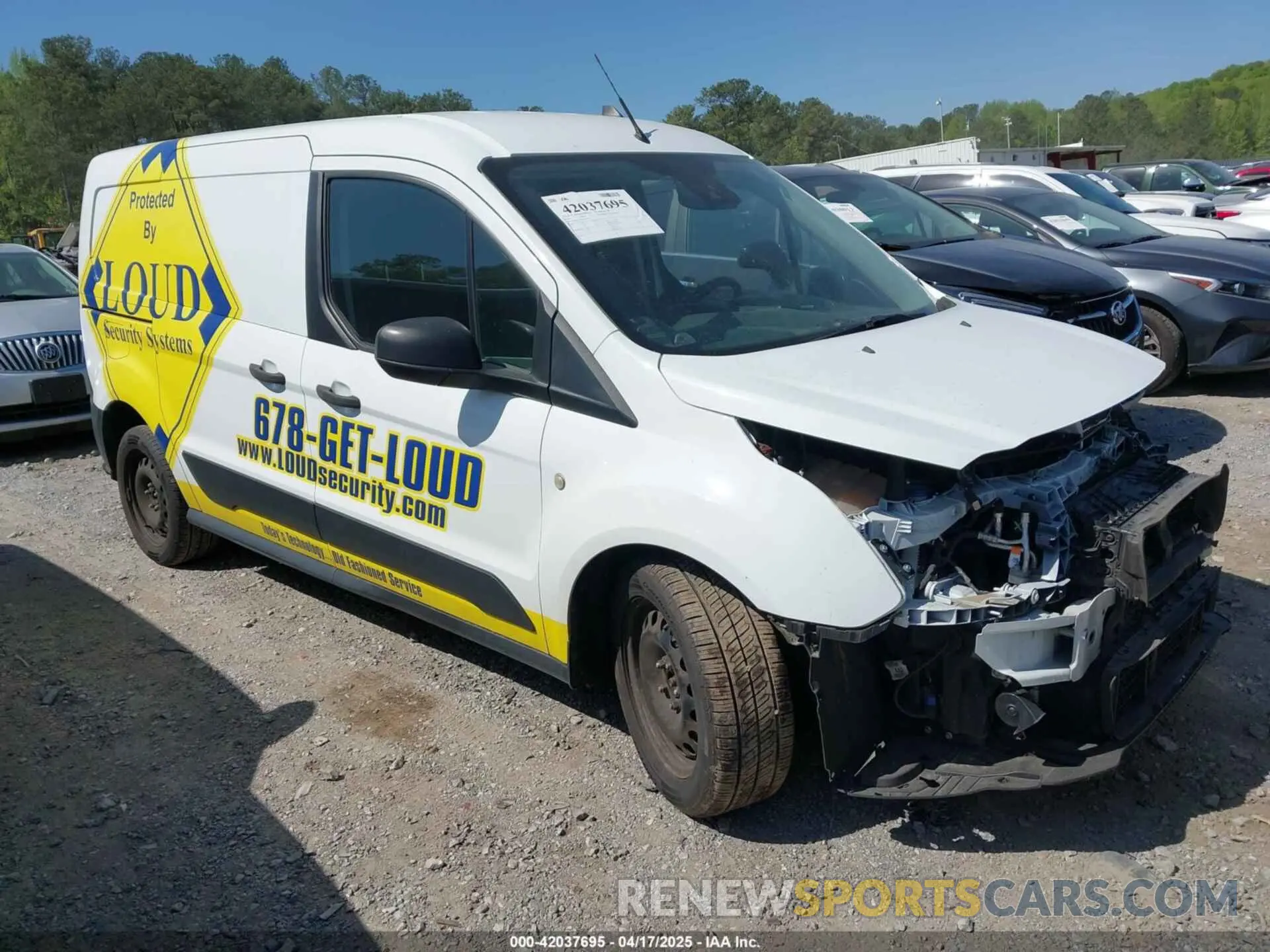 1 Photograph of a damaged car NM0LS7E26L1468952 FORD TRANSIT CONNECT 2020