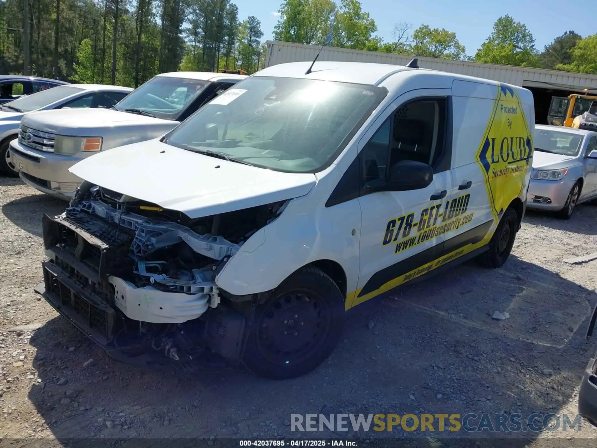 2 Photograph of a damaged car NM0LS7E26L1468952 FORD TRANSIT CONNECT 2020