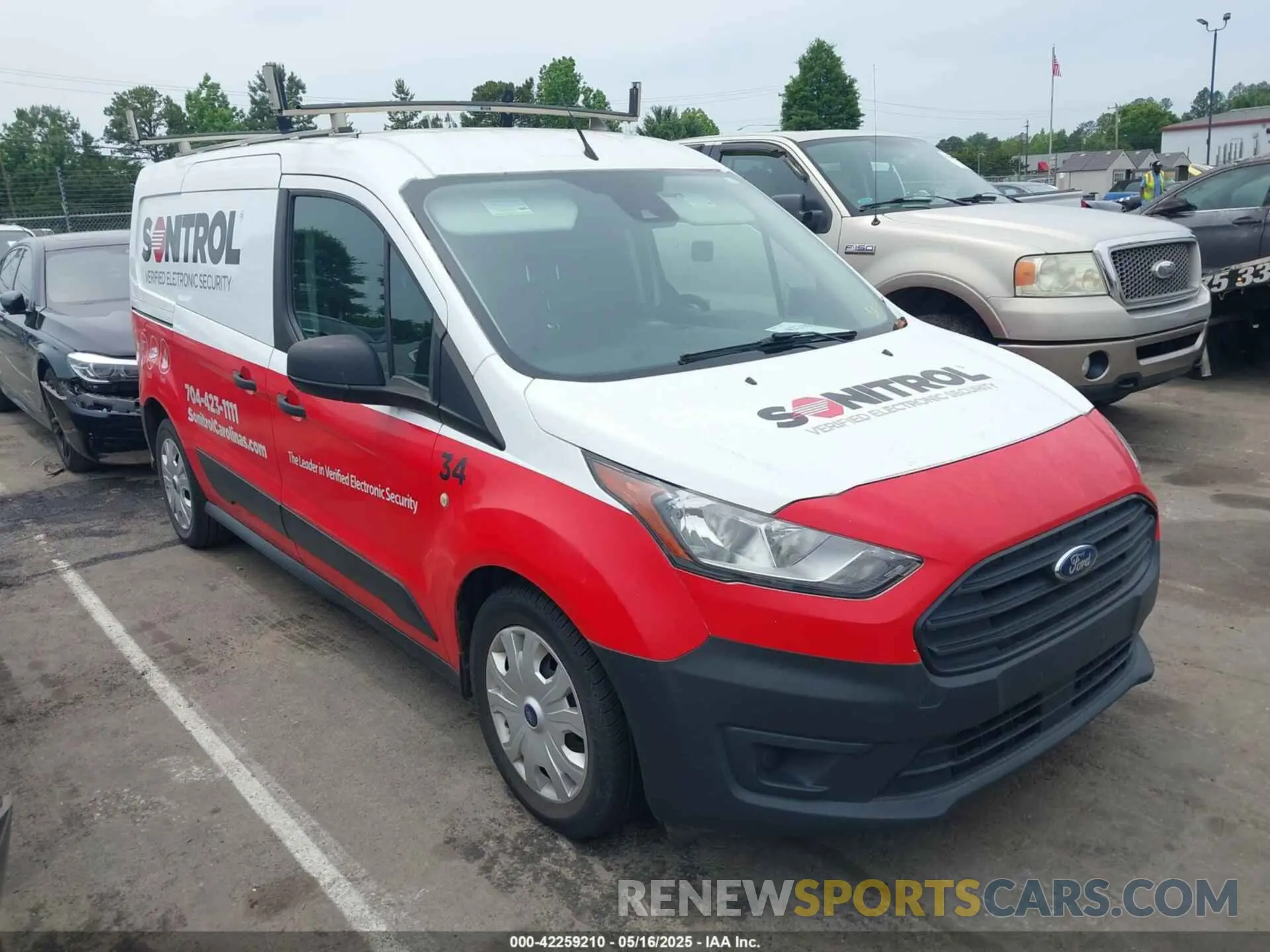 1 Photograph of a damaged car NM0LS7E26L1471351 FORD TRANSIT CONNECT 2020