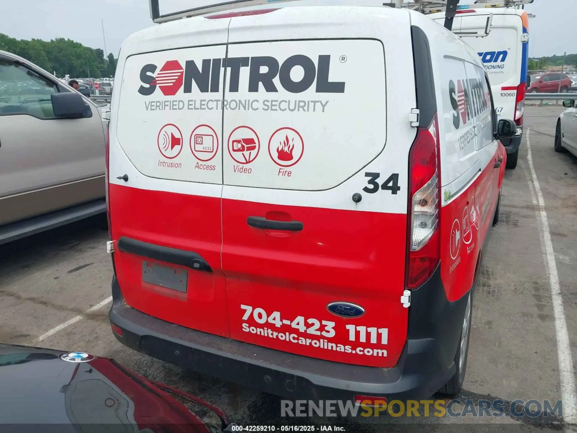 16 Photograph of a damaged car NM0LS7E26L1471351 FORD TRANSIT CONNECT 2020