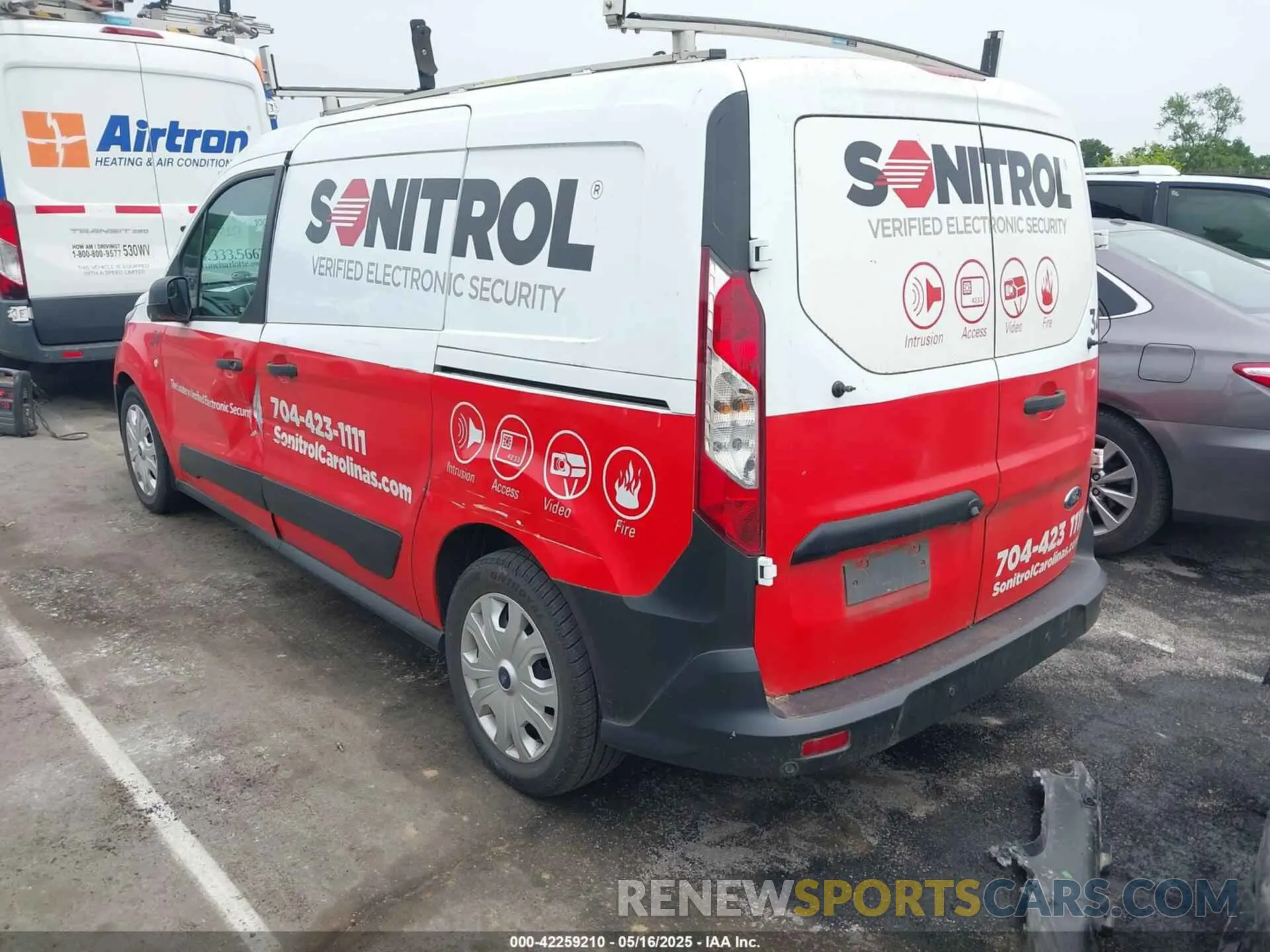 3 Photograph of a damaged car NM0LS7E26L1471351 FORD TRANSIT CONNECT 2020