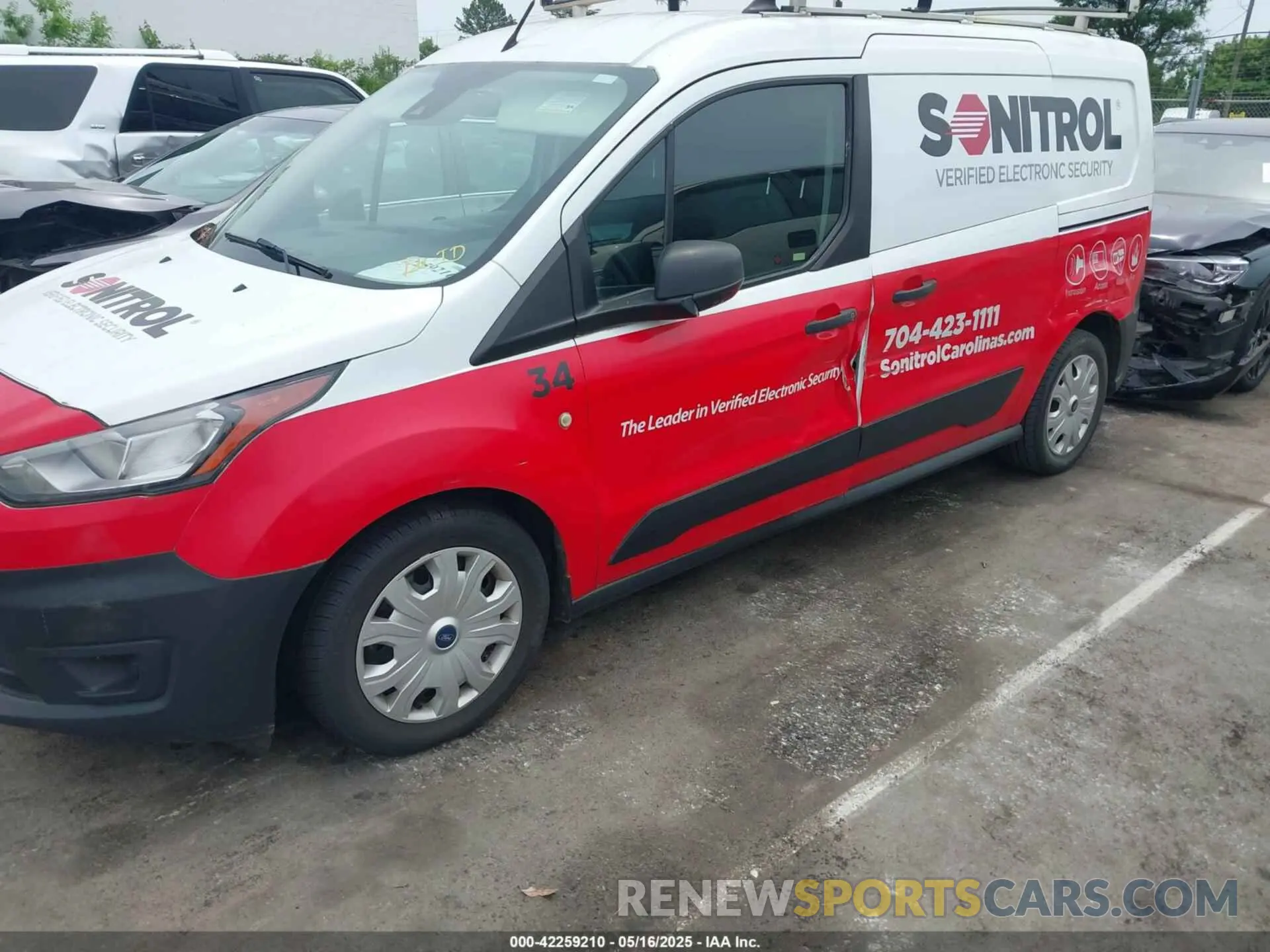 6 Photograph of a damaged car NM0LS7E26L1471351 FORD TRANSIT CONNECT 2020