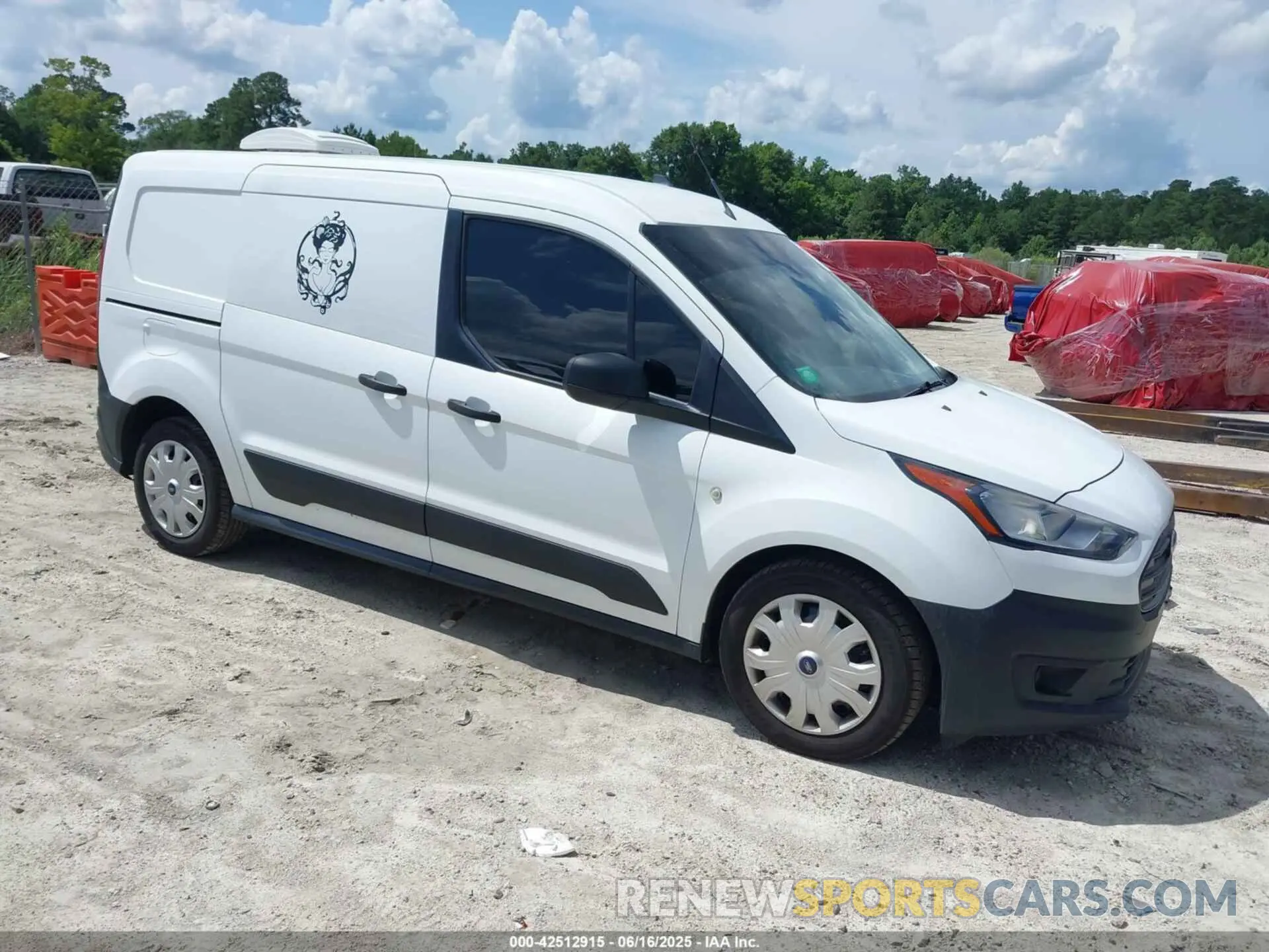 1 Photograph of a damaged car NM0LS7E26L1471530 FORD TRANSIT CONNECT 2020