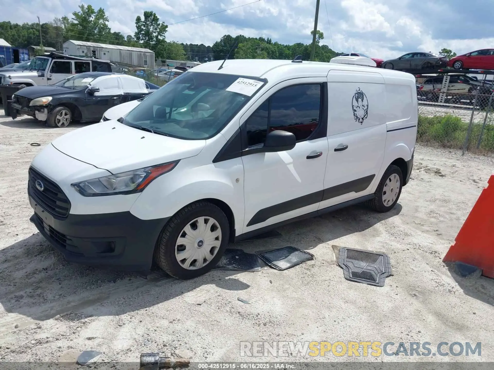 2 Photograph of a damaged car NM0LS7E26L1471530 FORD TRANSIT CONNECT 2020