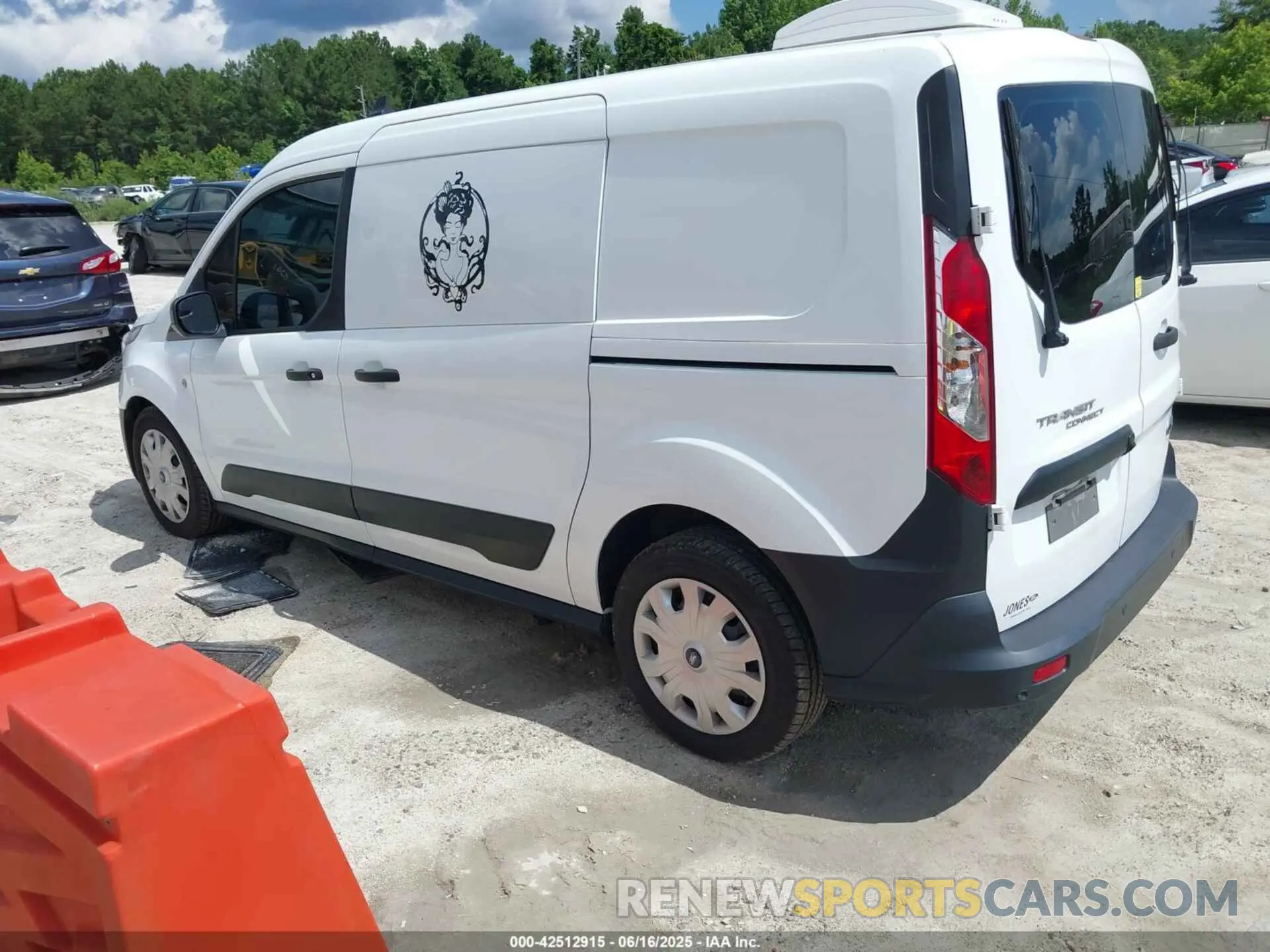 3 Photograph of a damaged car NM0LS7E26L1471530 FORD TRANSIT CONNECT 2020