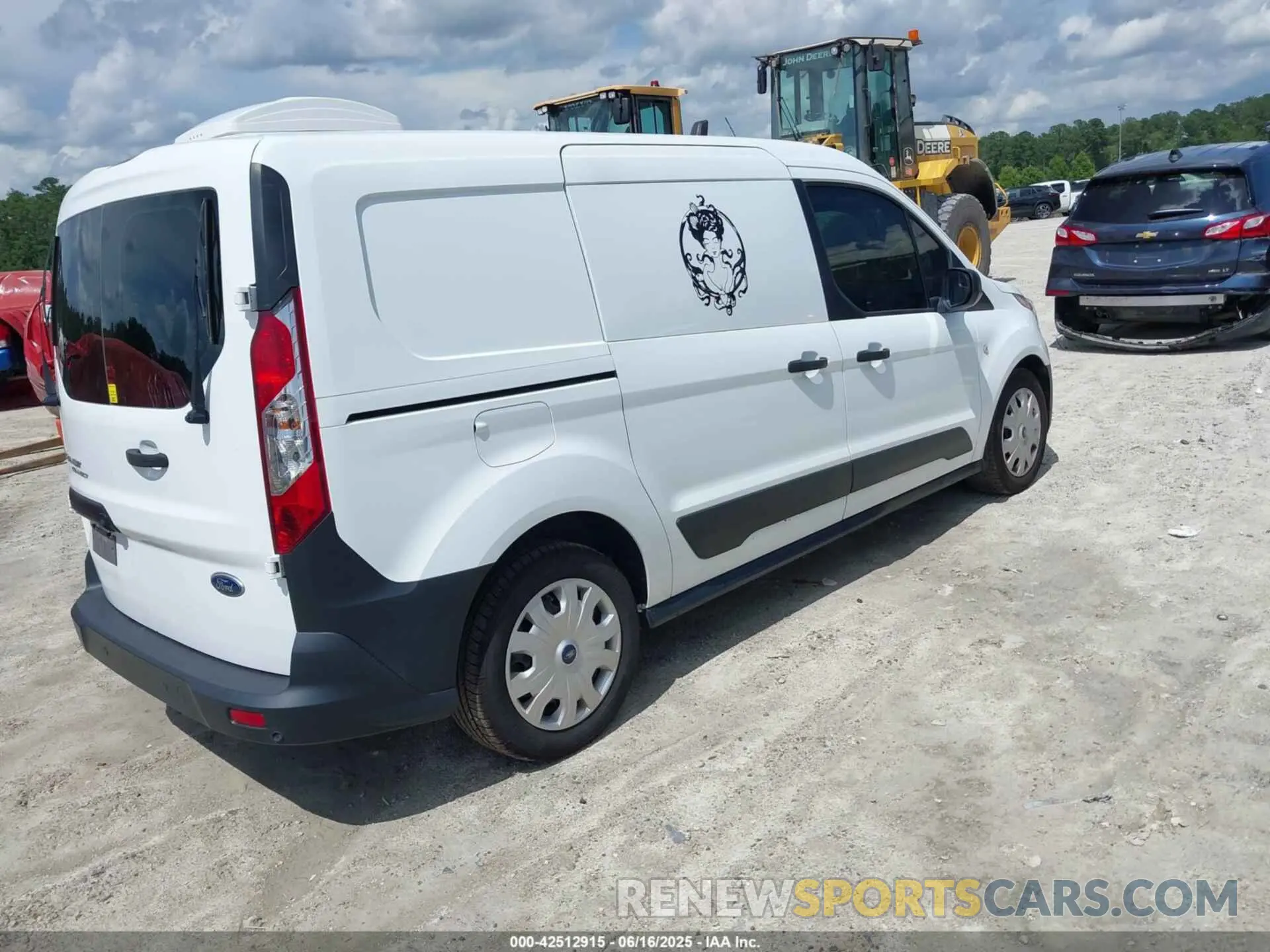 4 Photograph of a damaged car NM0LS7E26L1471530 FORD TRANSIT CONNECT 2020