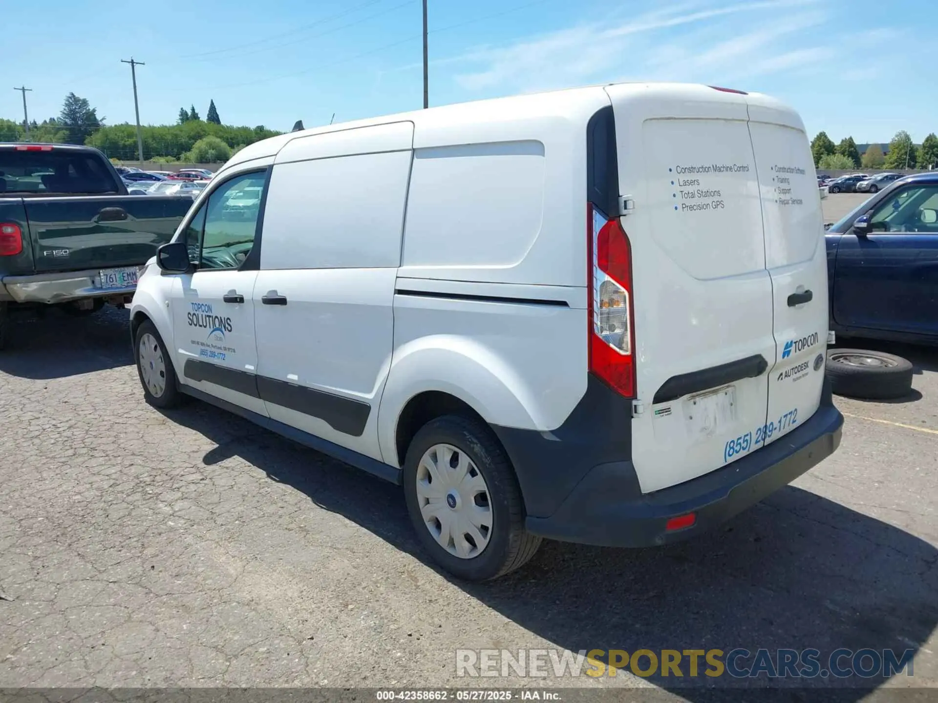 3 Photograph of a damaged car NM0LS7E27L1456552 FORD TRANSIT CONNECT 2020