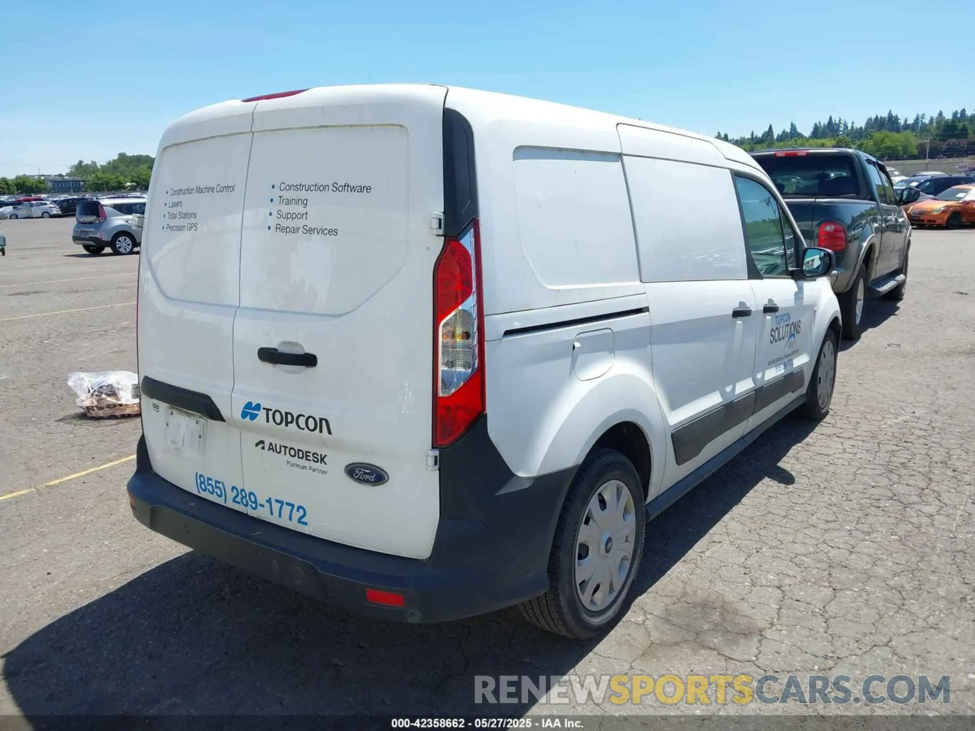 4 Photograph of a damaged car NM0LS7E27L1456552 FORD TRANSIT CONNECT 2020