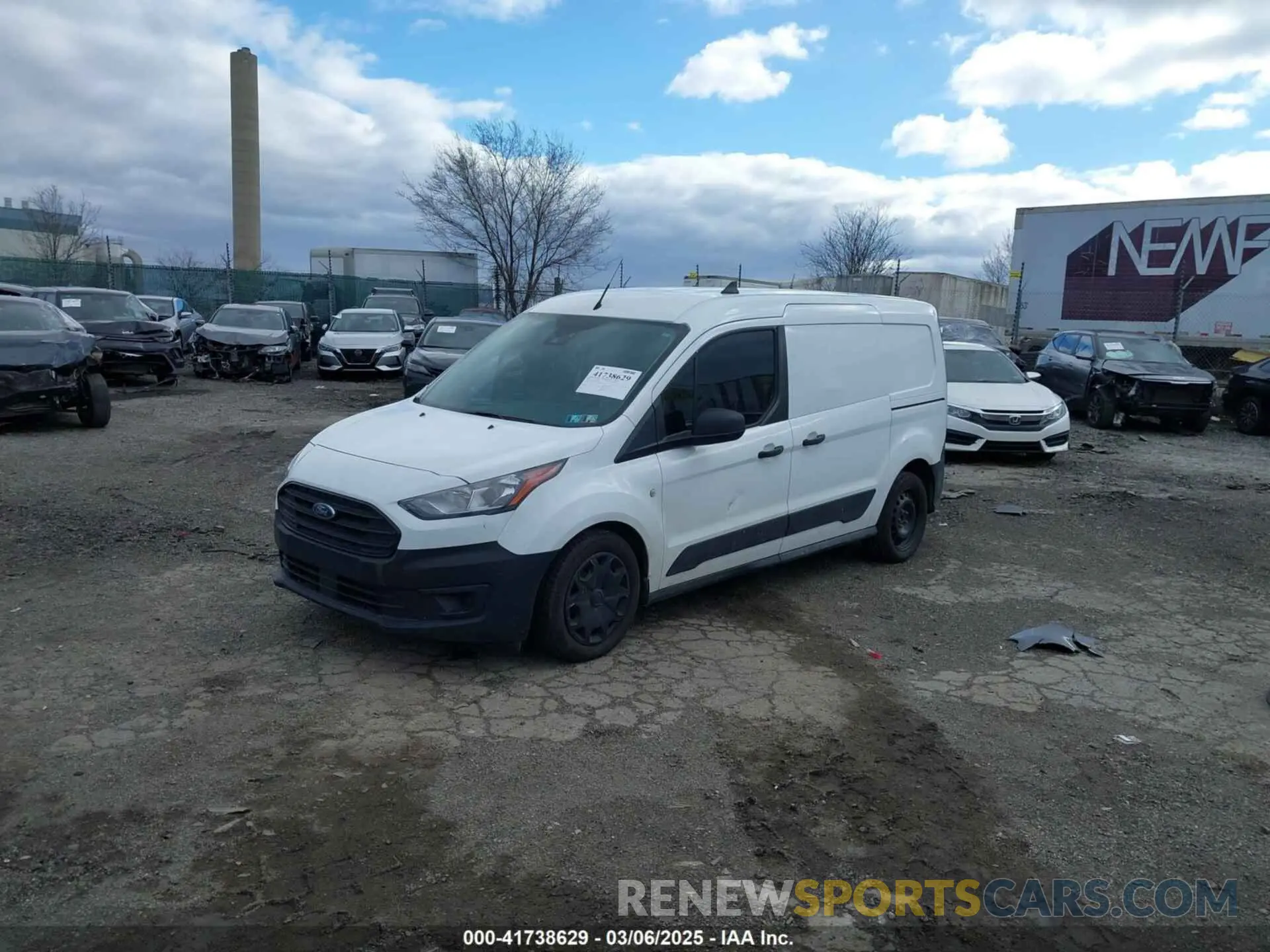 2 Photograph of a damaged car NM0LS7E27L1469639 FORD TRANSIT CONNECT 2020