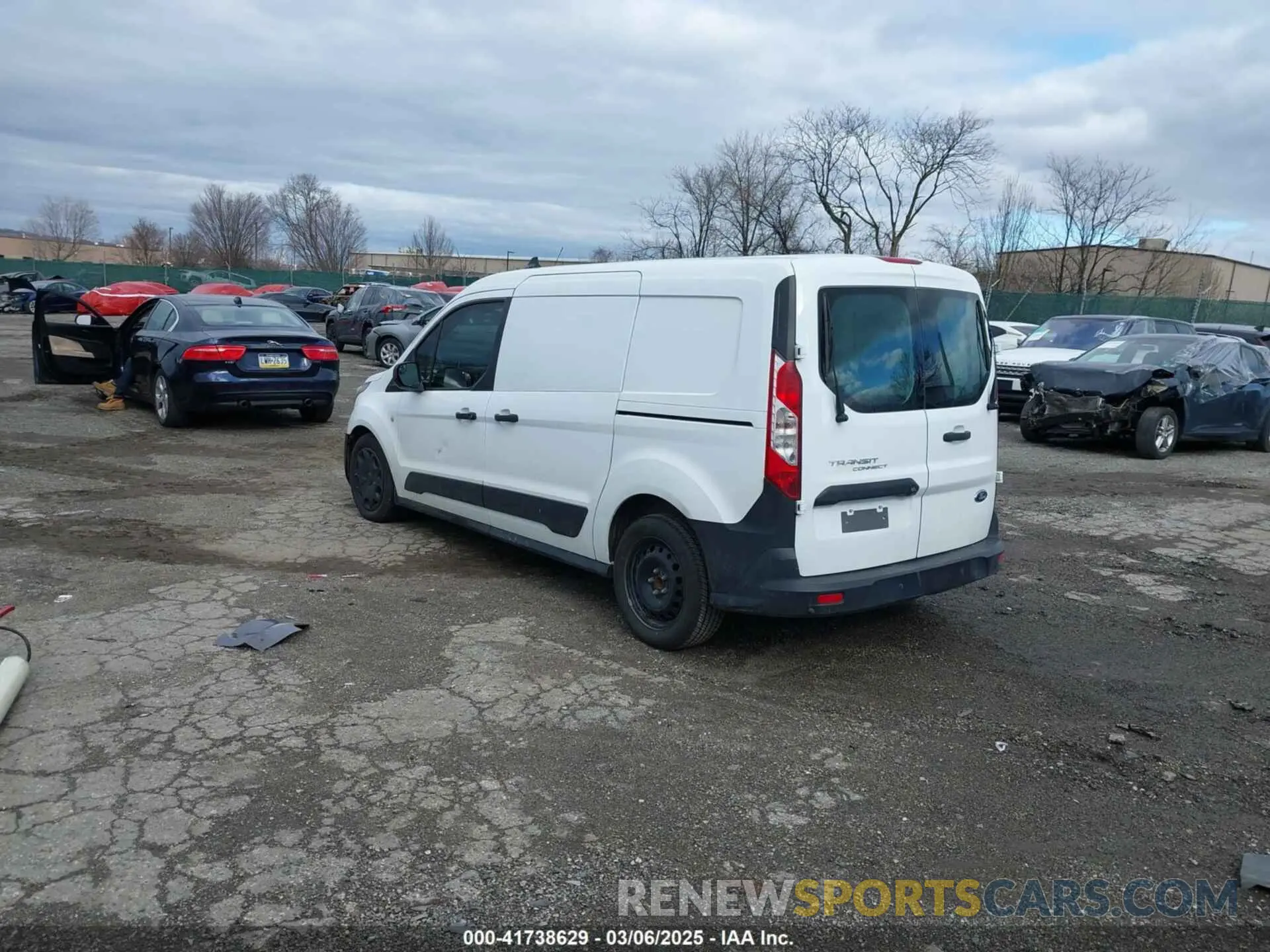 3 Photograph of a damaged car NM0LS7E27L1469639 FORD TRANSIT CONNECT 2020