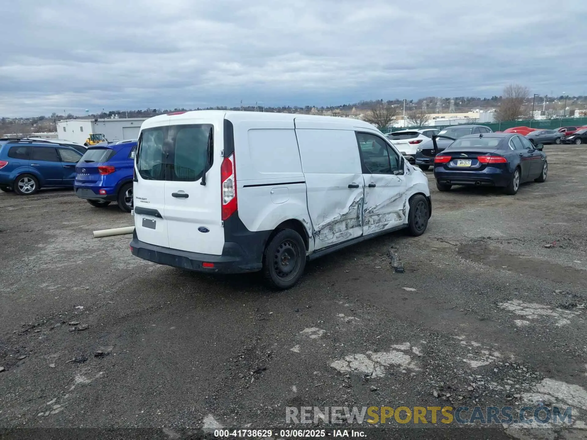 4 Photograph of a damaged car NM0LS7E27L1469639 FORD TRANSIT CONNECT 2020