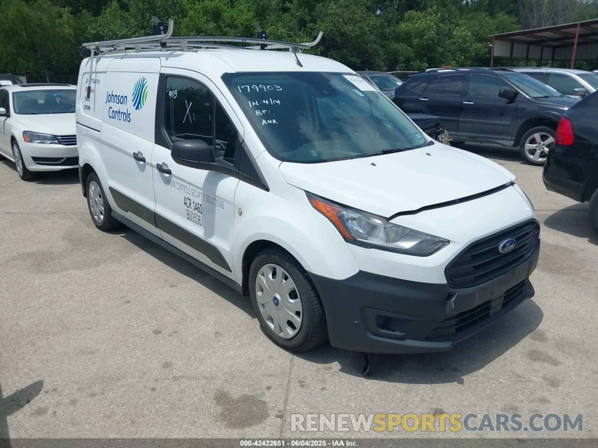 1 Photograph of a damaged car NM0LS7E28L1460674 FORD TRANSIT CONNECT 2020