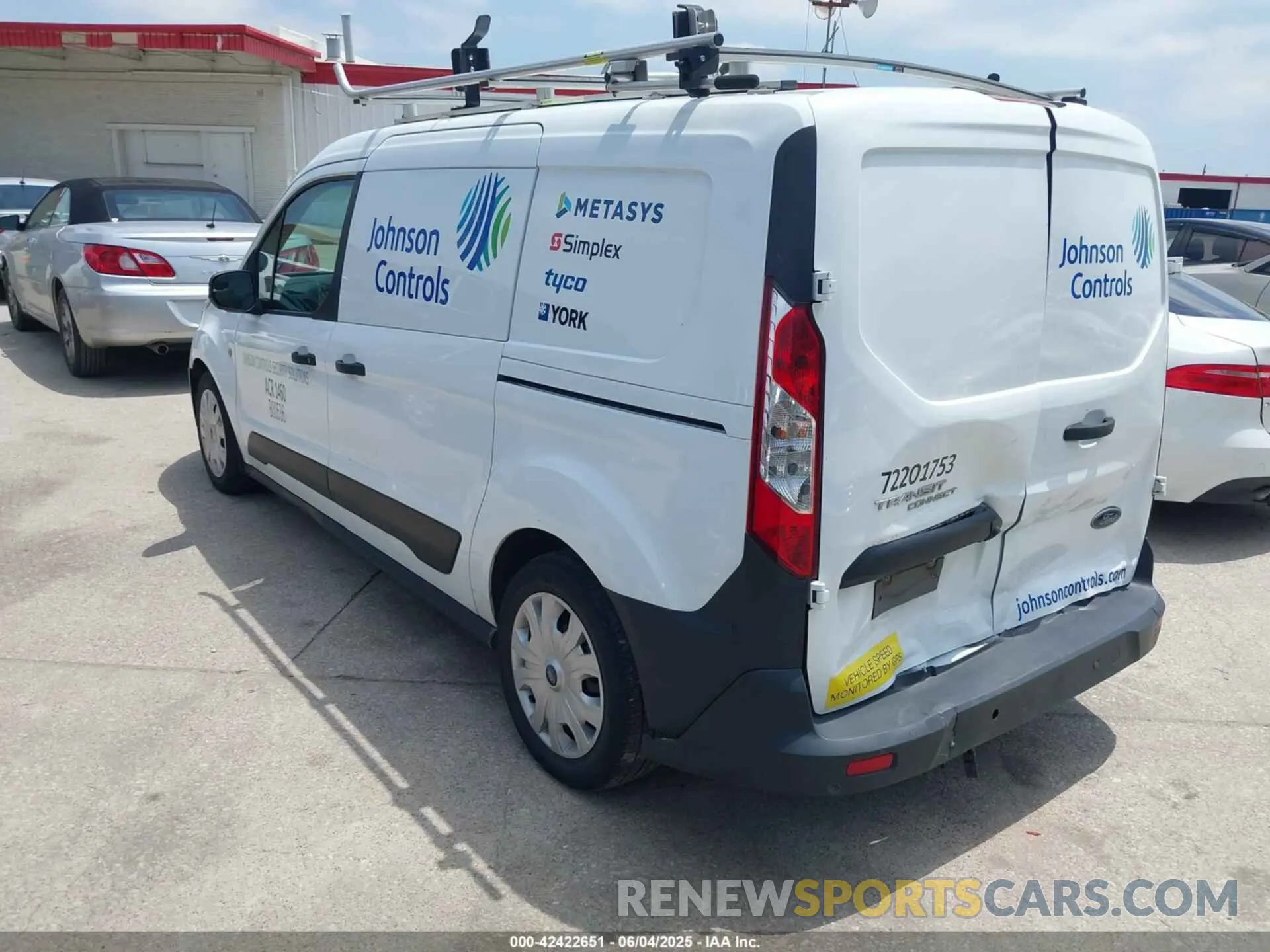 3 Photograph of a damaged car NM0LS7E28L1460674 FORD TRANSIT CONNECT 2020