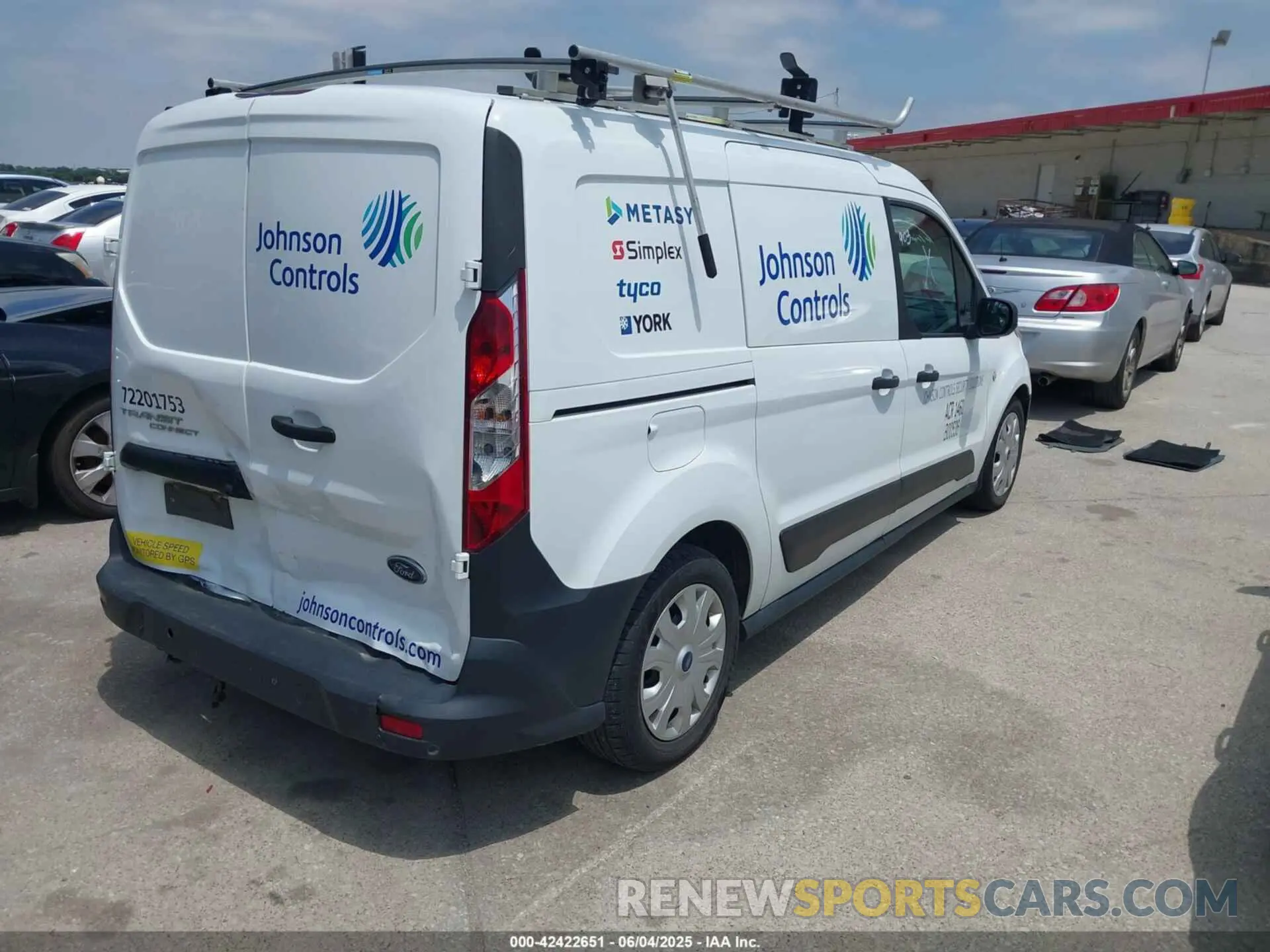 4 Photograph of a damaged car NM0LS7E28L1460674 FORD TRANSIT CONNECT 2020