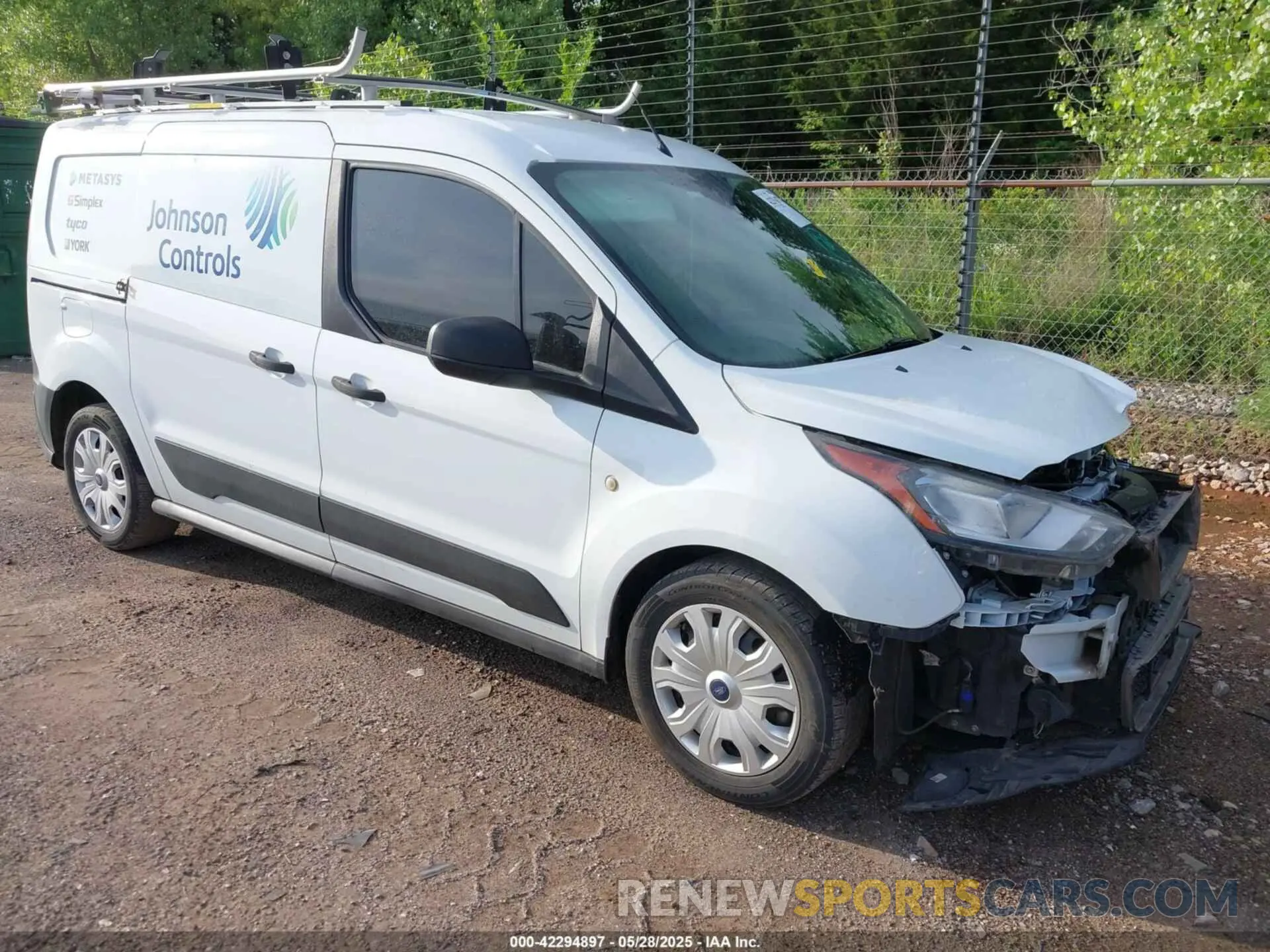 1 Photograph of a damaged car NM0LS7E28L1466197 FORD TRANSIT CONNECT 2020