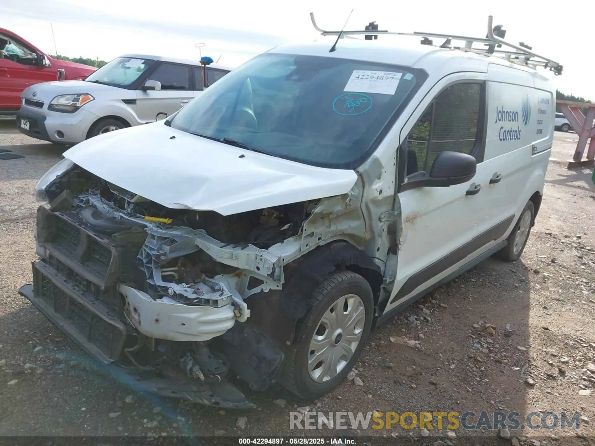 2 Photograph of a damaged car NM0LS7E28L1466197 FORD TRANSIT CONNECT 2020