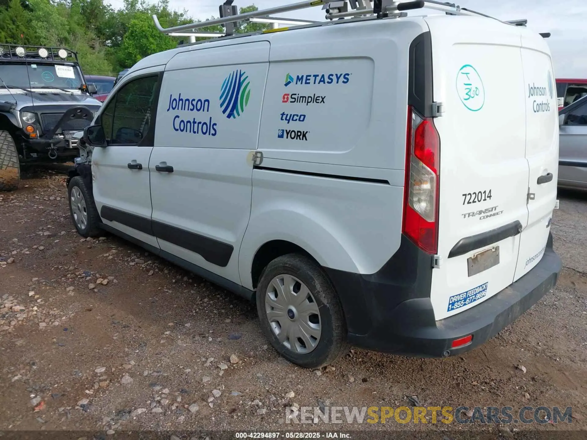 3 Photograph of a damaged car NM0LS7E28L1466197 FORD TRANSIT CONNECT 2020