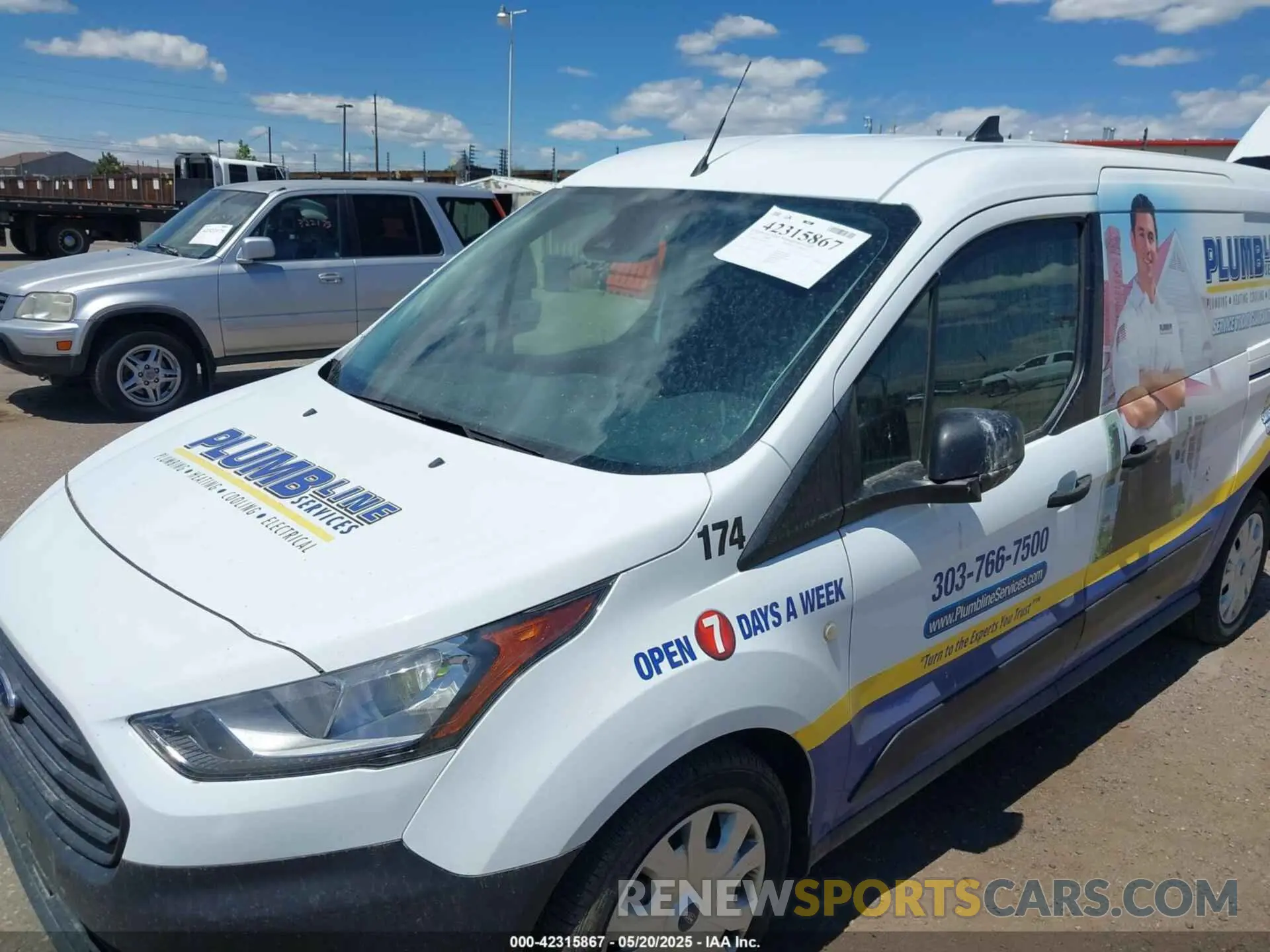 6 Photograph of a damaged car NM0LS7E28L1478172 FORD TRANSIT CONNECT 2020