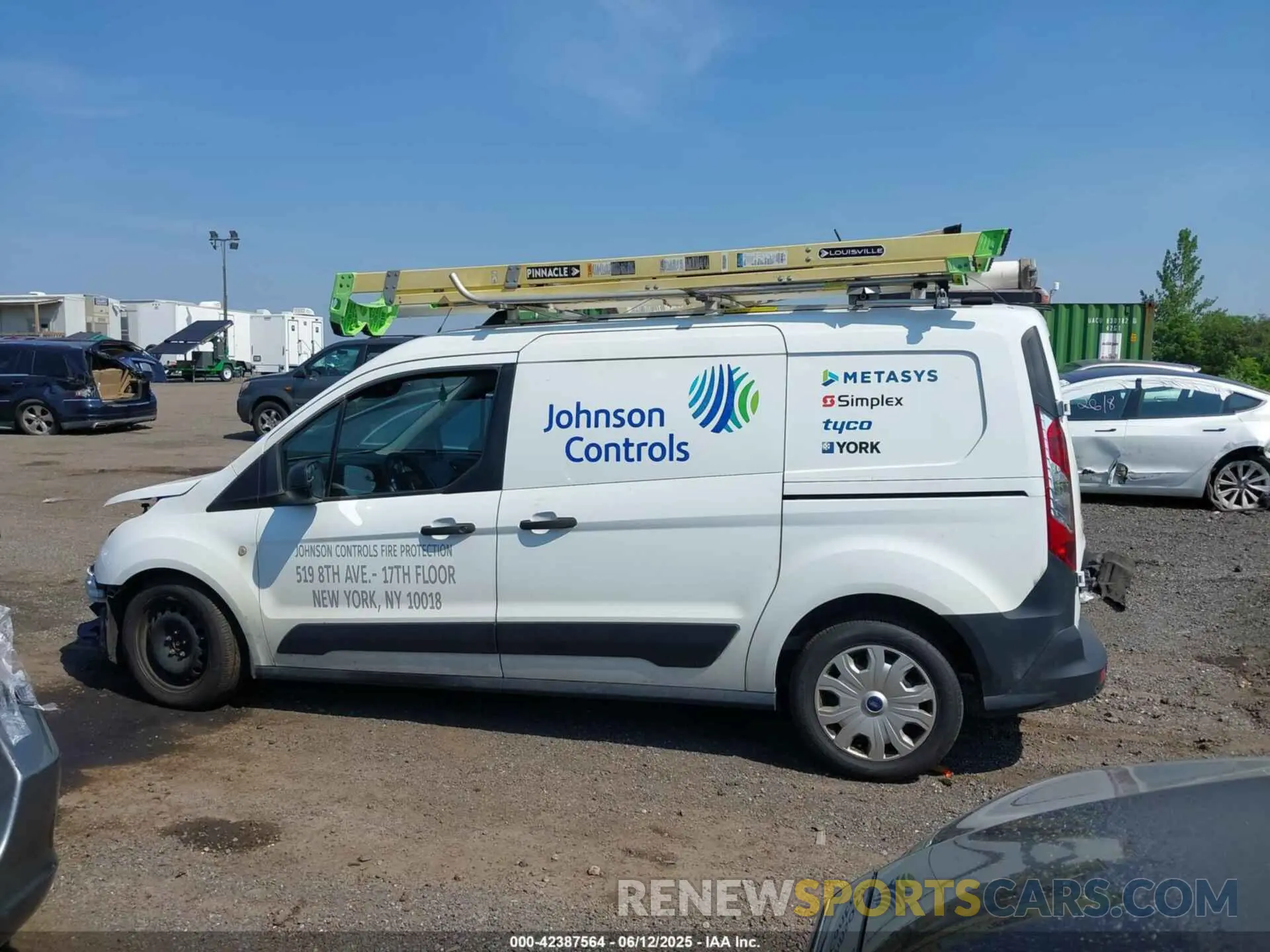 14 Photograph of a damaged car NM0LS7E2XL1457808 FORD TRANSIT CONNECT 2020