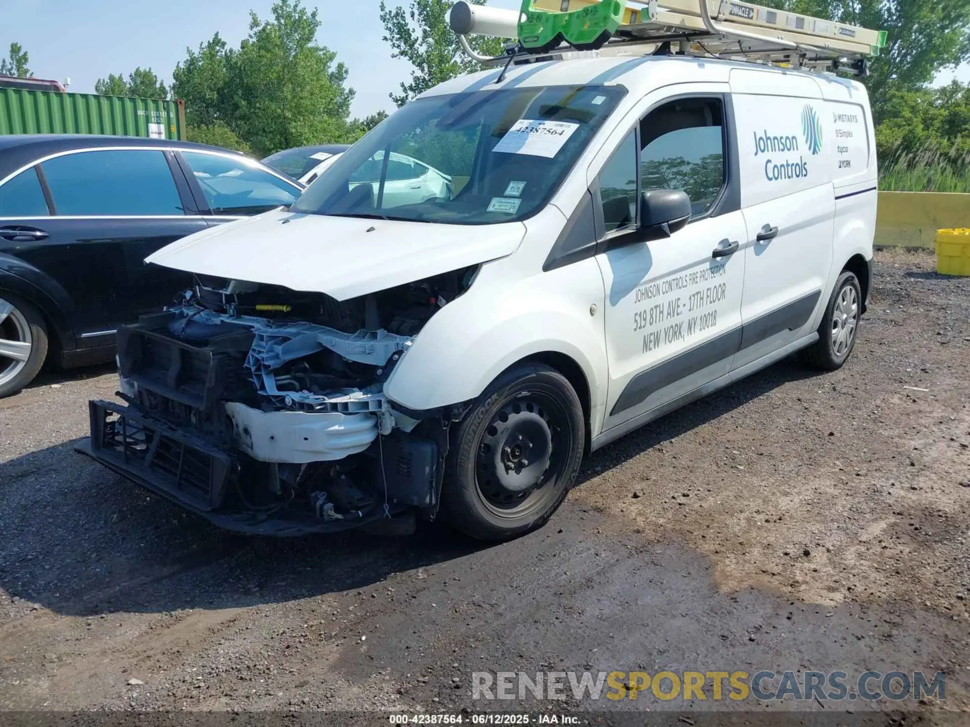 2 Photograph of a damaged car NM0LS7E2XL1457808 FORD TRANSIT CONNECT 2020