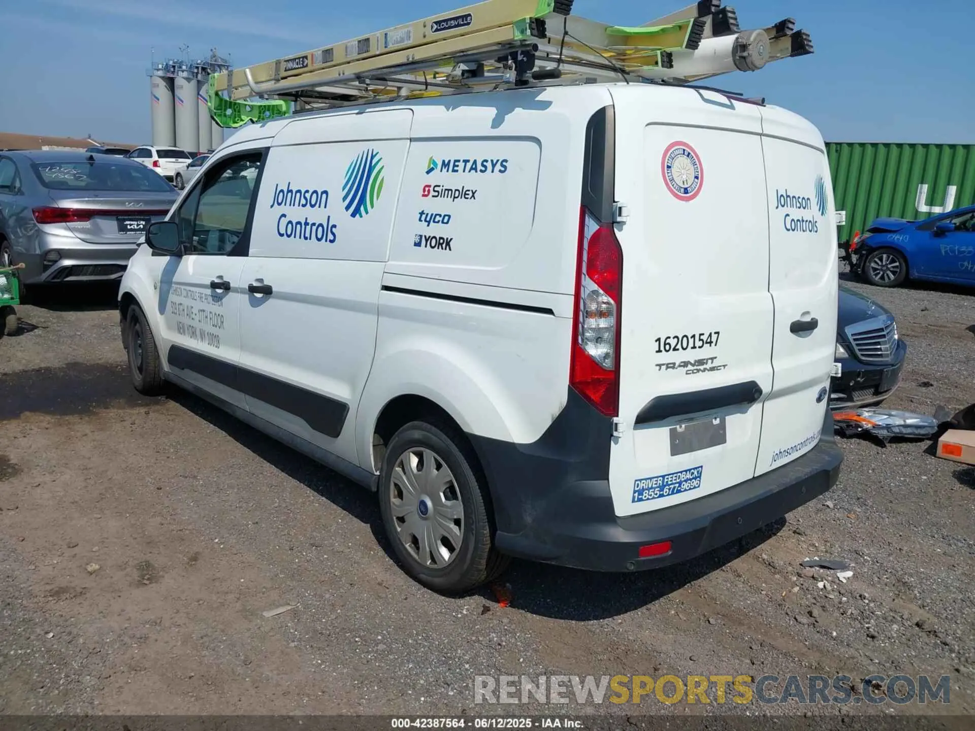 3 Photograph of a damaged car NM0LS7E2XL1457808 FORD TRANSIT CONNECT 2020