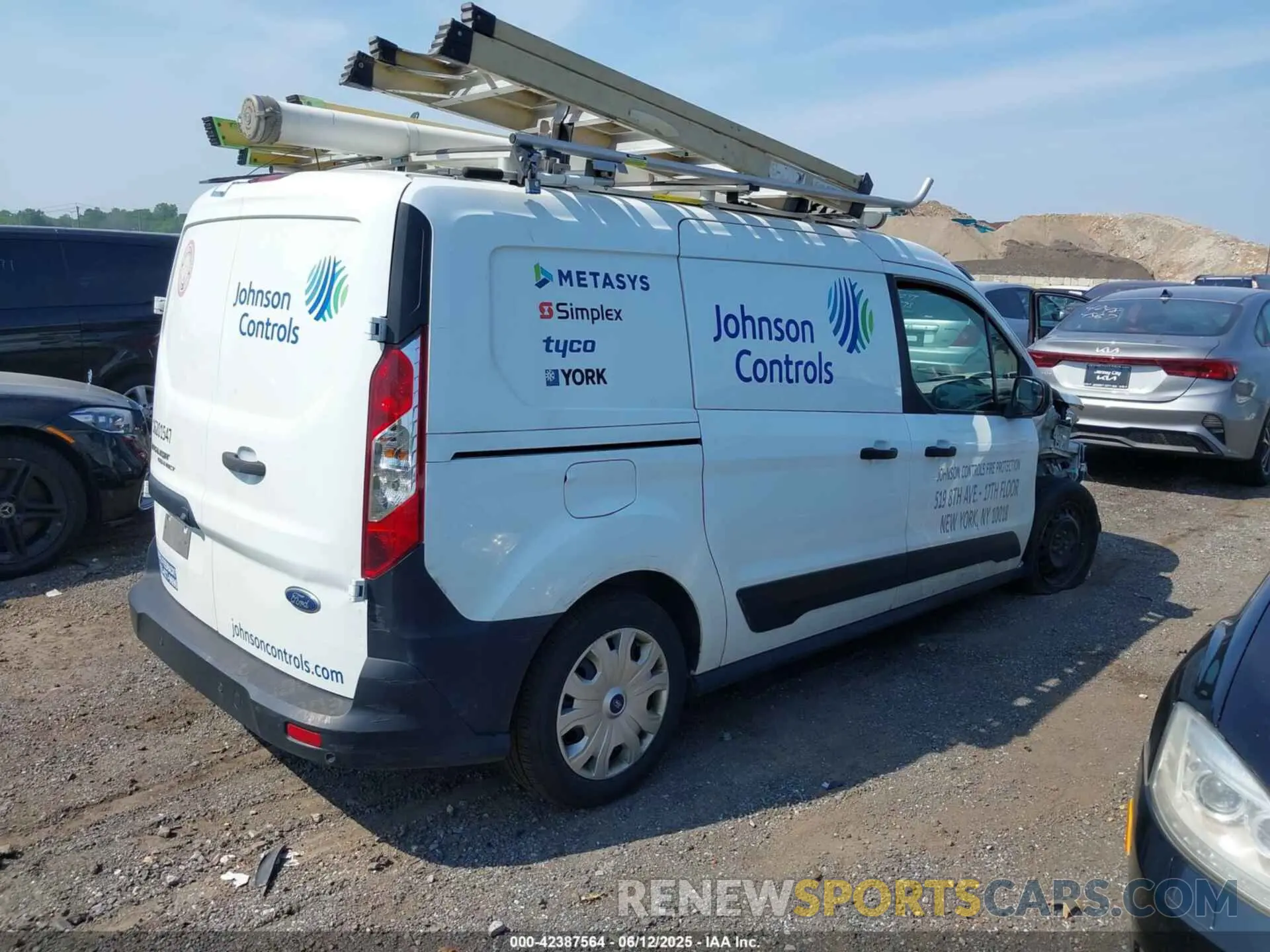 4 Photograph of a damaged car NM0LS7E2XL1457808 FORD TRANSIT CONNECT 2020
