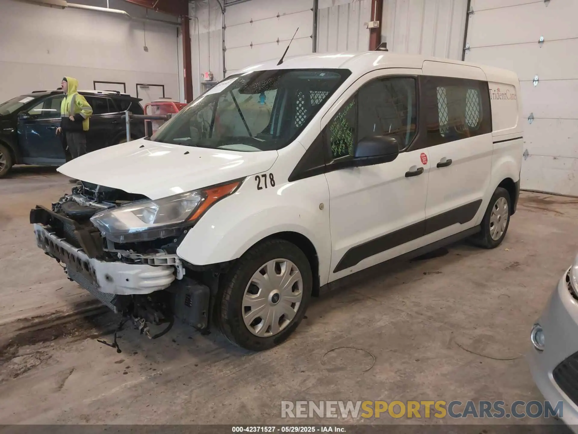 2 Photograph of a damaged car NM0LS7E76L1462600 FORD TRANSIT CONNECT 2020