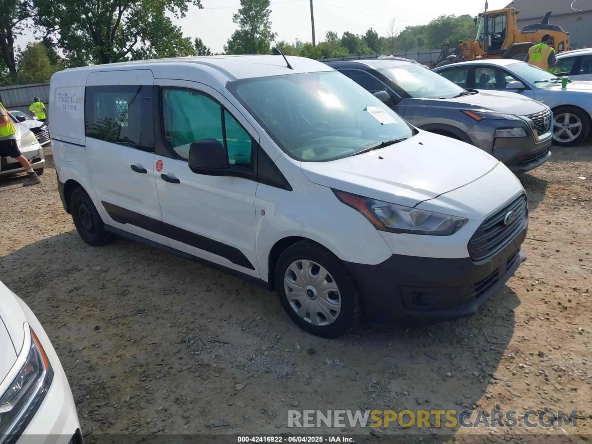 1 Photograph of a damaged car NM0LS7E77L1480605 FORD TRANSIT CONNECT 2020