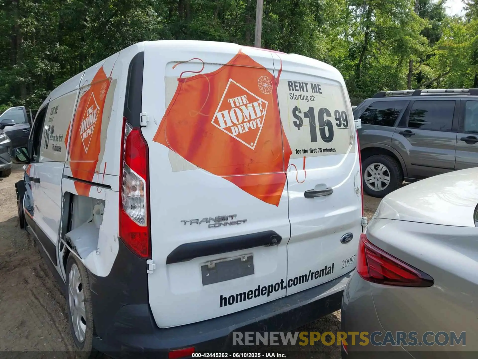16 Photograph of a damaged car NM0LS7E78L1482802 FORD TRANSIT CONNECT 2020