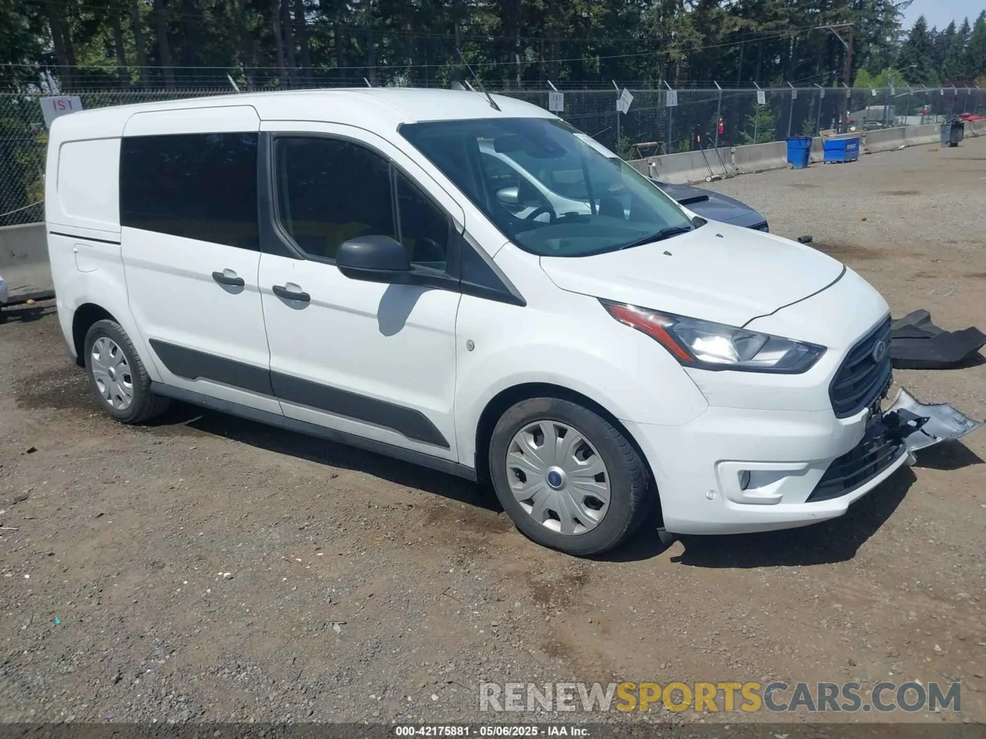 1 Photograph of a damaged car NM0LS7F26L1480467 FORD TRANSIT CONNECT 2020