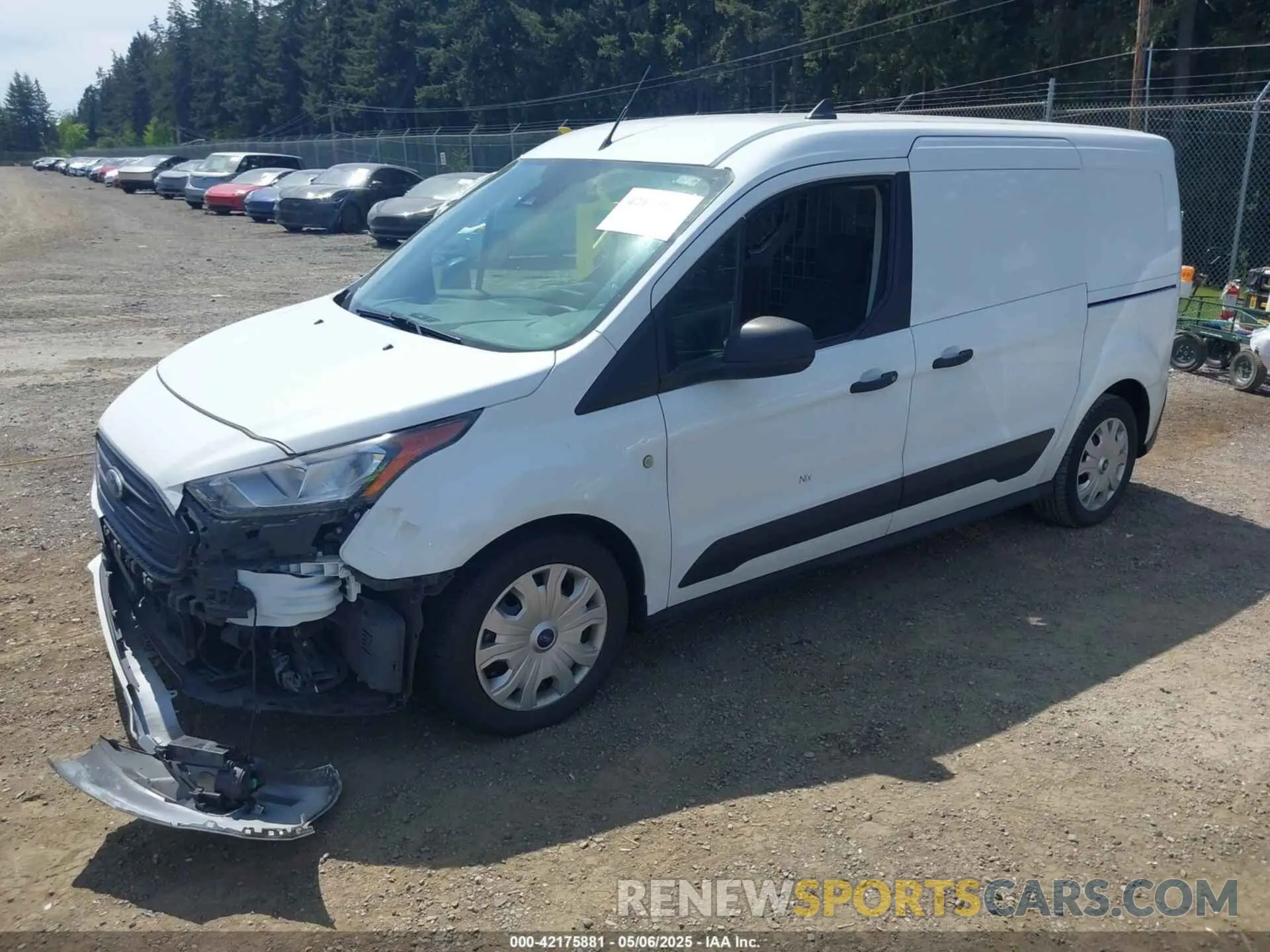 2 Photograph of a damaged car NM0LS7F26L1480467 FORD TRANSIT CONNECT 2020