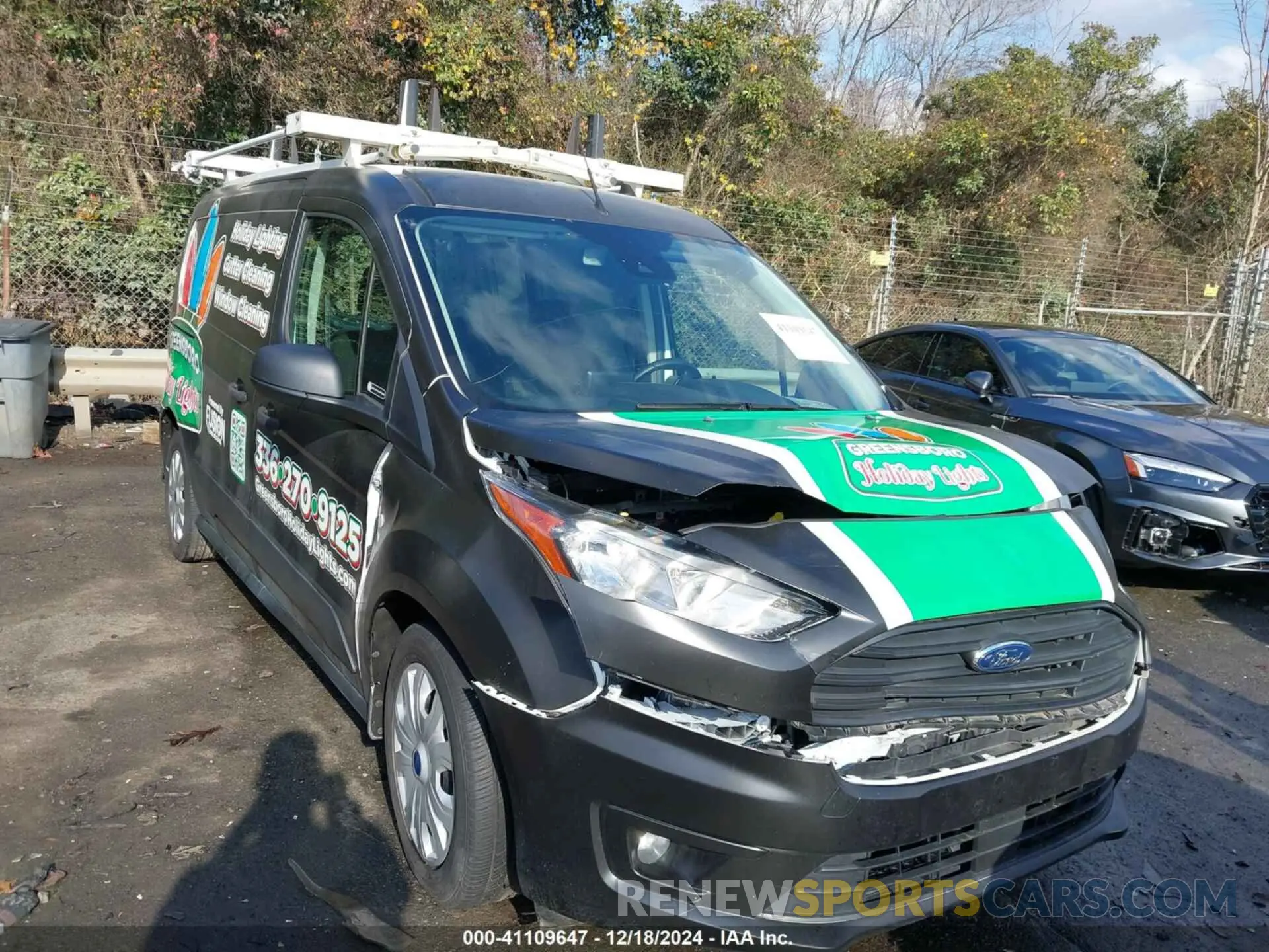 1 Photograph of a damaged car NM0LS7F29L1472007 FORD TRANSIT CONNECT 2020