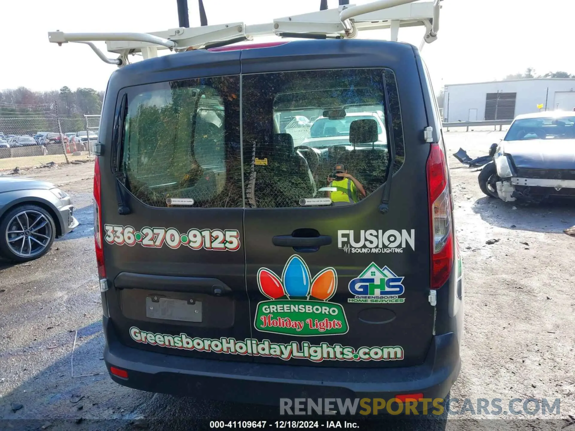 16 Photograph of a damaged car NM0LS7F29L1472007 FORD TRANSIT CONNECT 2020