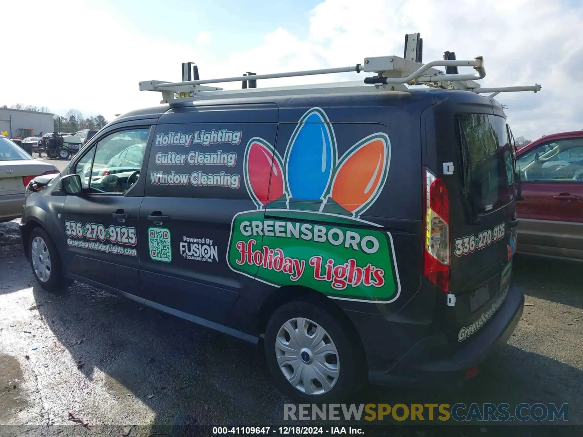 3 Photograph of a damaged car NM0LS7F29L1472007 FORD TRANSIT CONNECT 2020